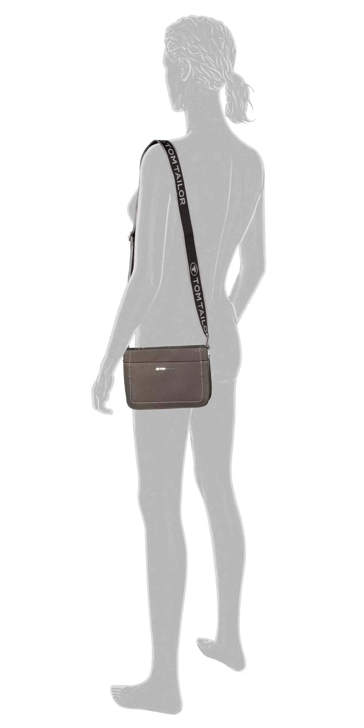 Tom Tailor Arlene Cross Bag S 23 cm - charcoal