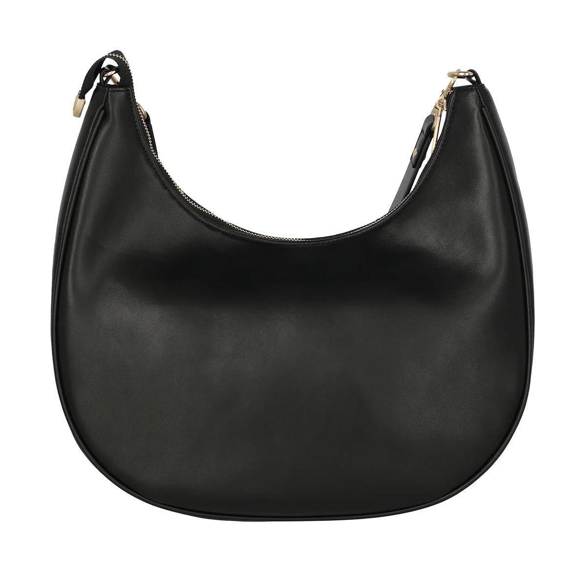 Rückansicht Cozy Hobo Handtasche schwarz Barbara & travelite