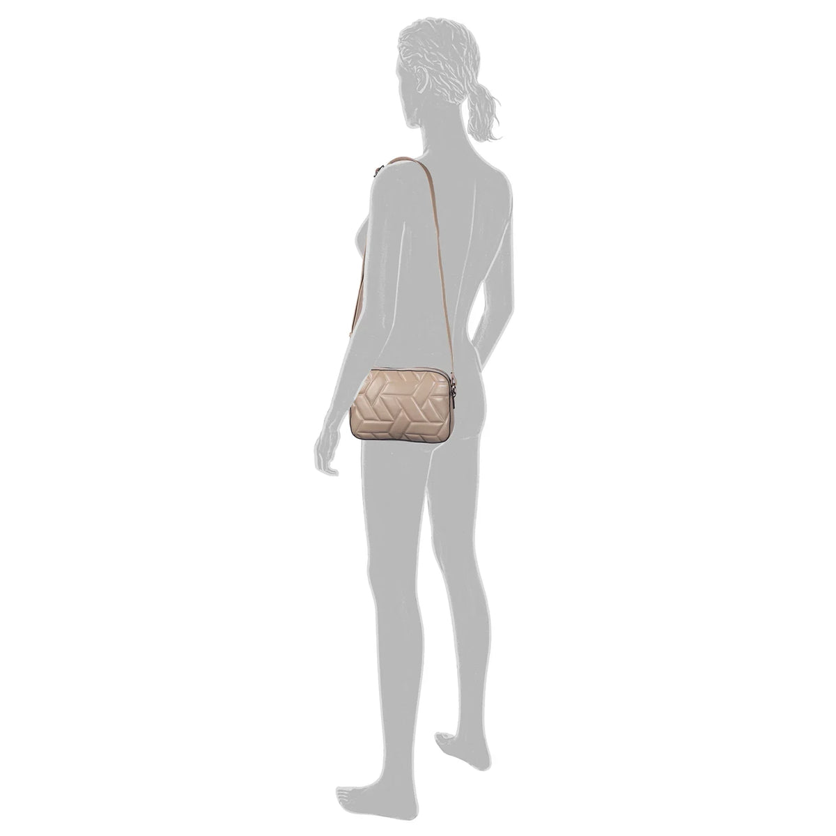 Tom Tailor Amela Camera Bag 23 cm - Taupe