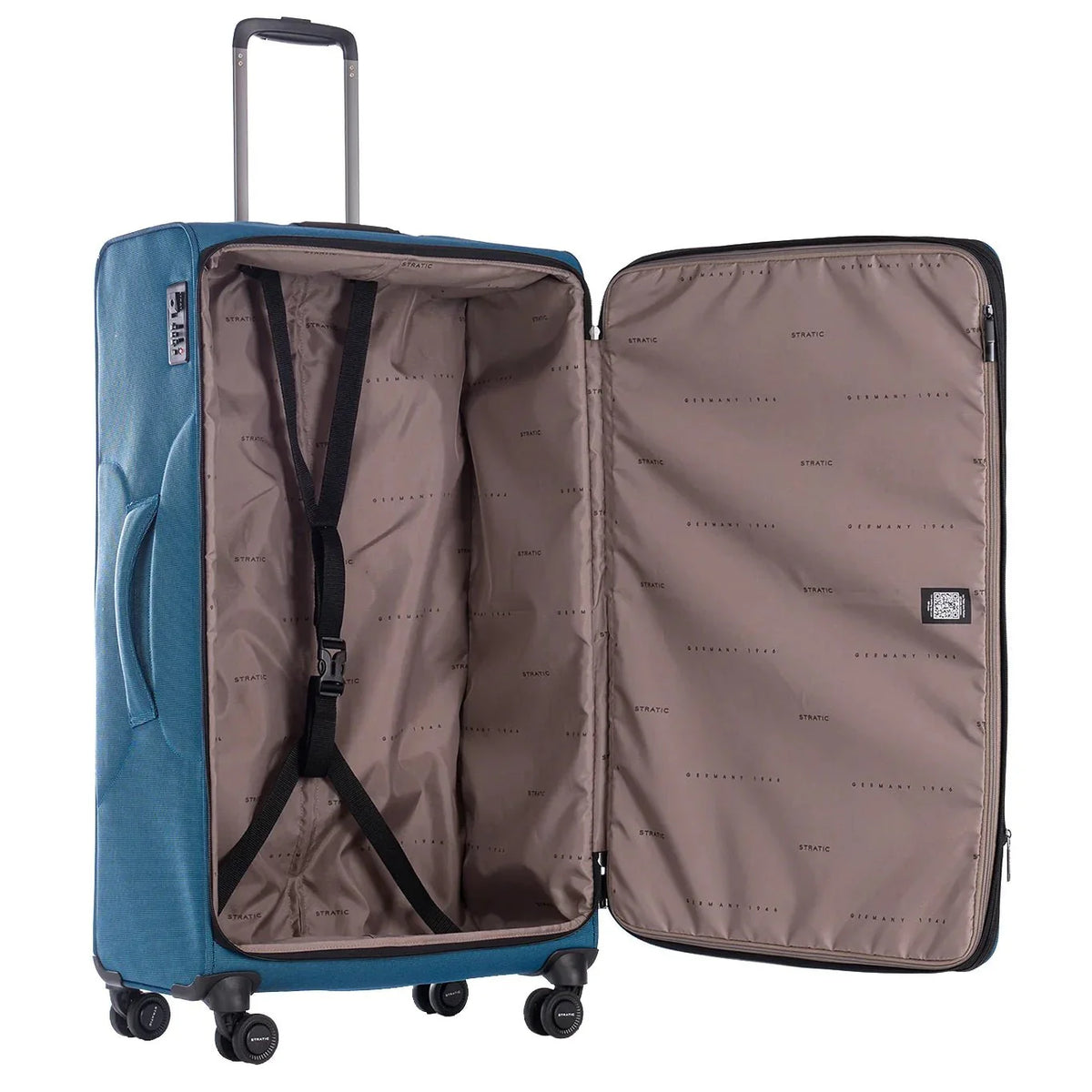 Stratic Bendigo Light + 4-Rollen Trolley 72 cm - rosso/clay