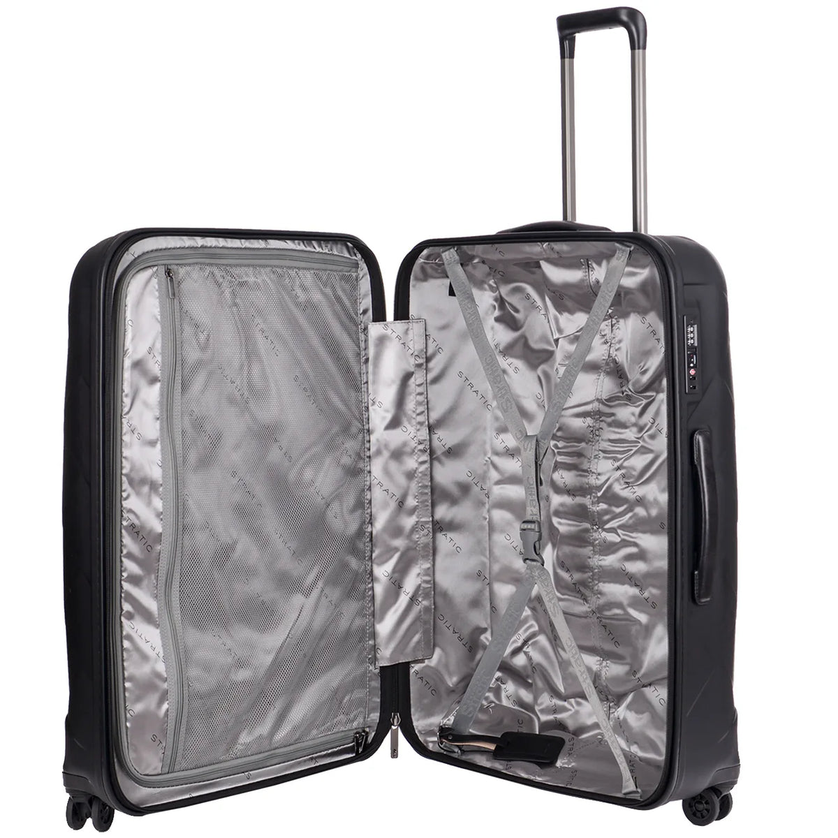 Stratic Leather & More 4-Rollen-Trolley 76 cm - blue