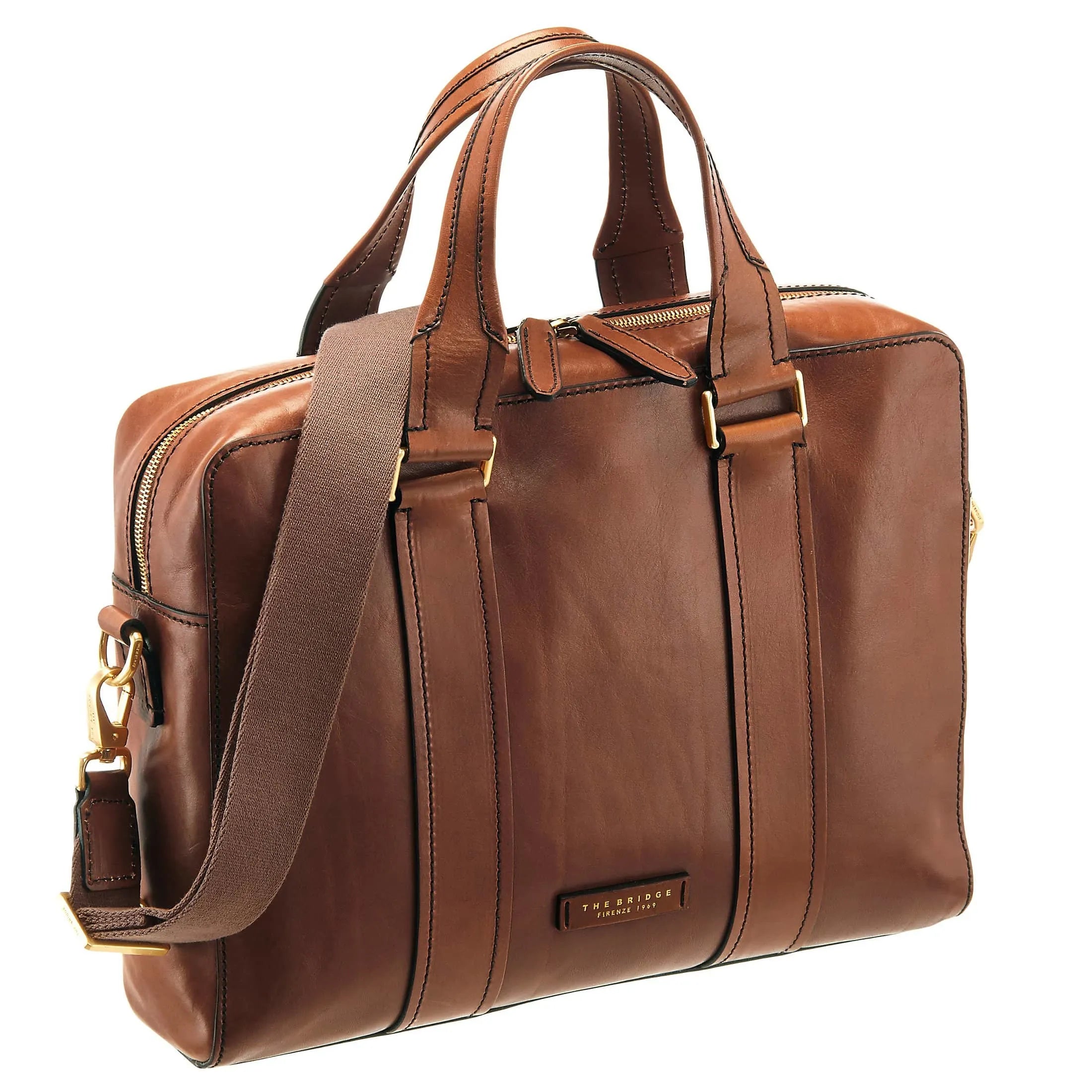 The Bridge Trebbio Aktentasche 37 cm - marrone