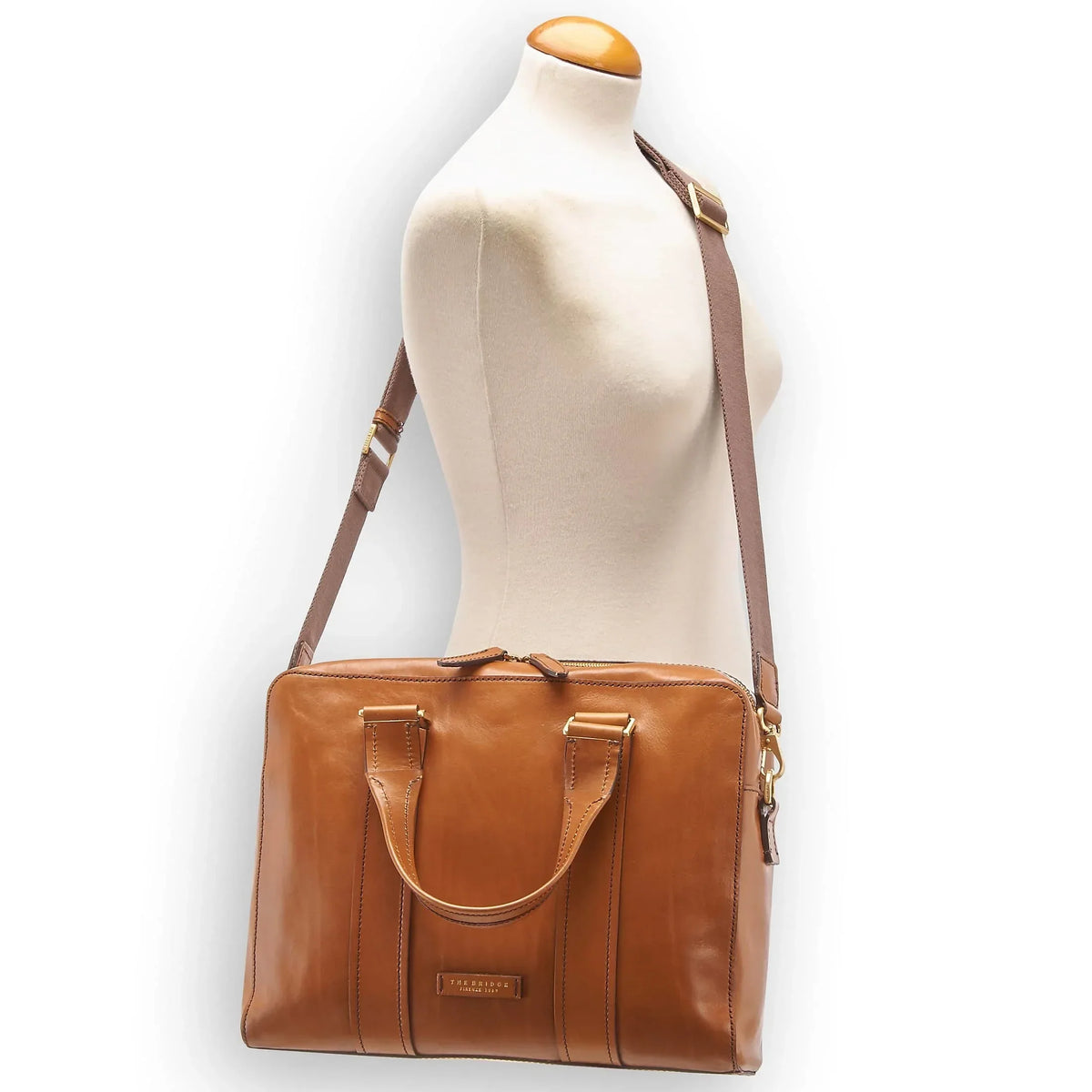 The Bridge Trebbio Aktentasche 37 cm - marrone