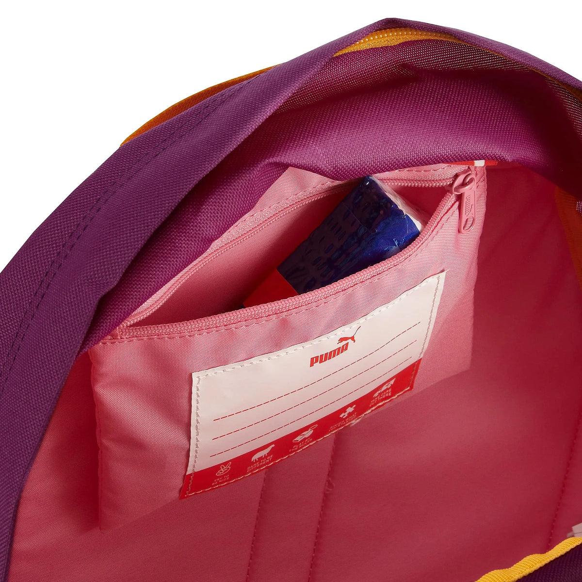Puma Primary Backpack Rucksack 37 cm - calypso coral-bird graphic