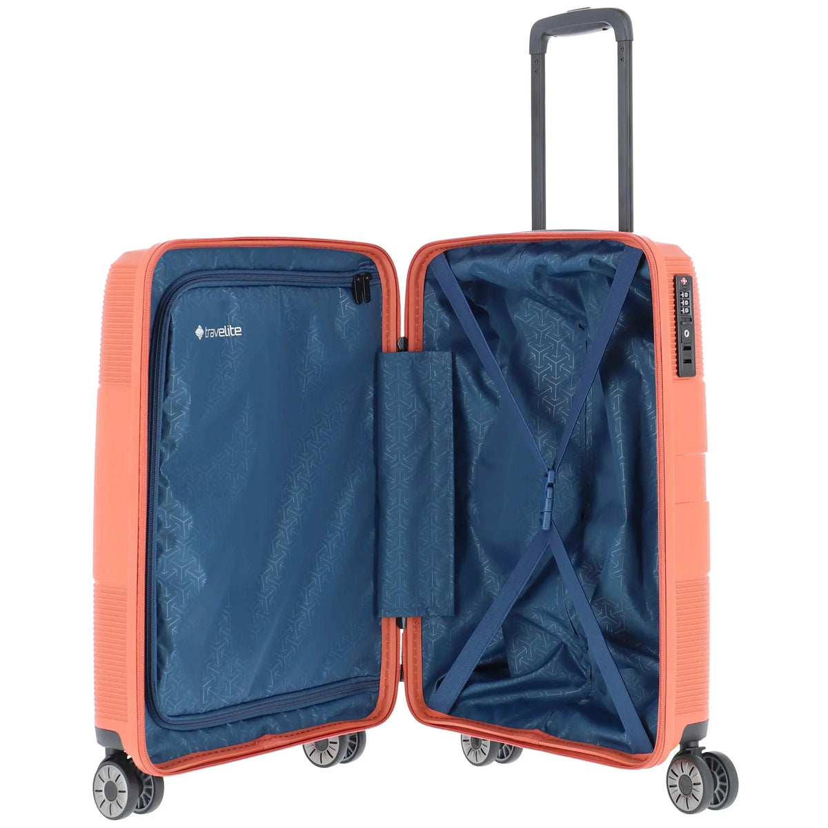 Travelite Waal 4-Rollen Kabinentrolley 55 cm - Terracotta
