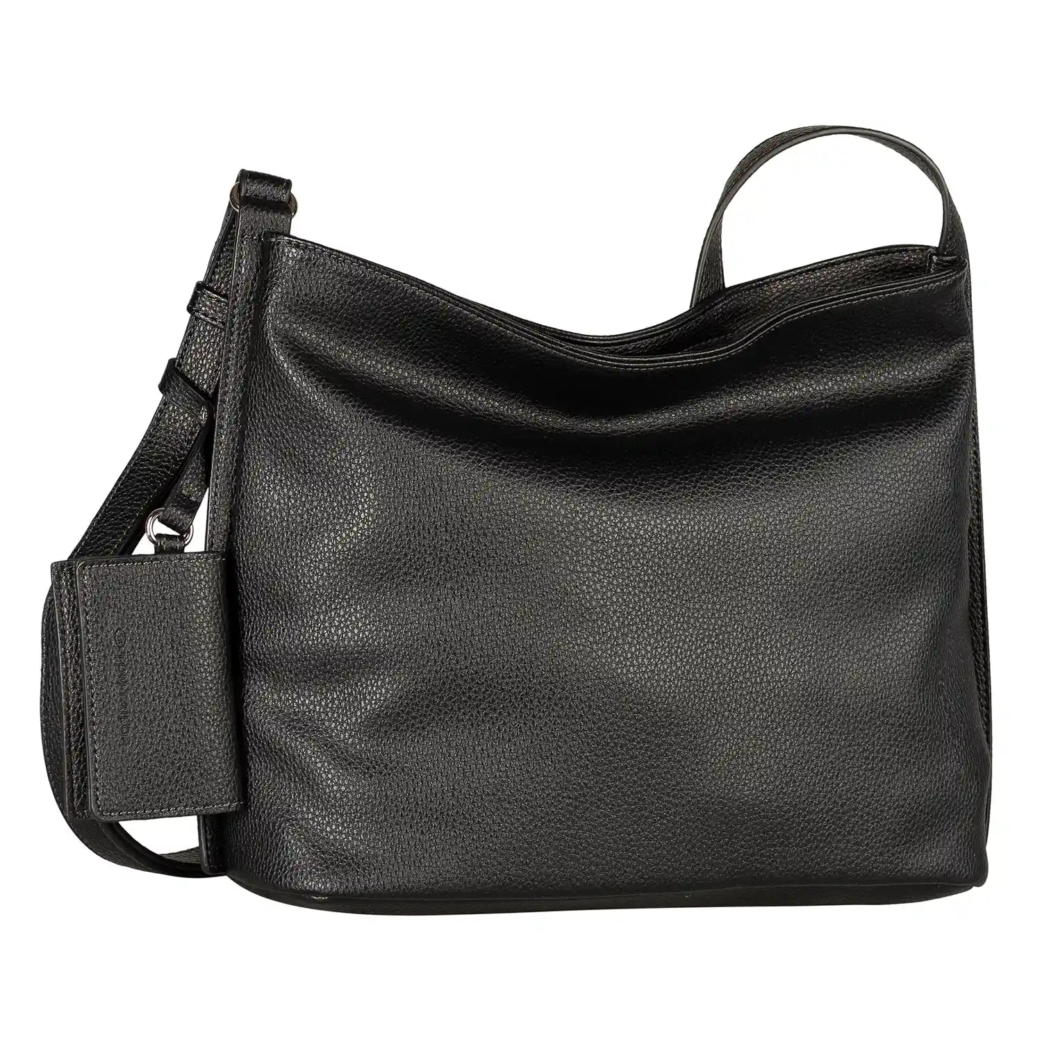 Tom Tailor Amarea Hobo Bag schwarz - Schultertasche im Hobo-Stil, 31 cm, Kunstleder