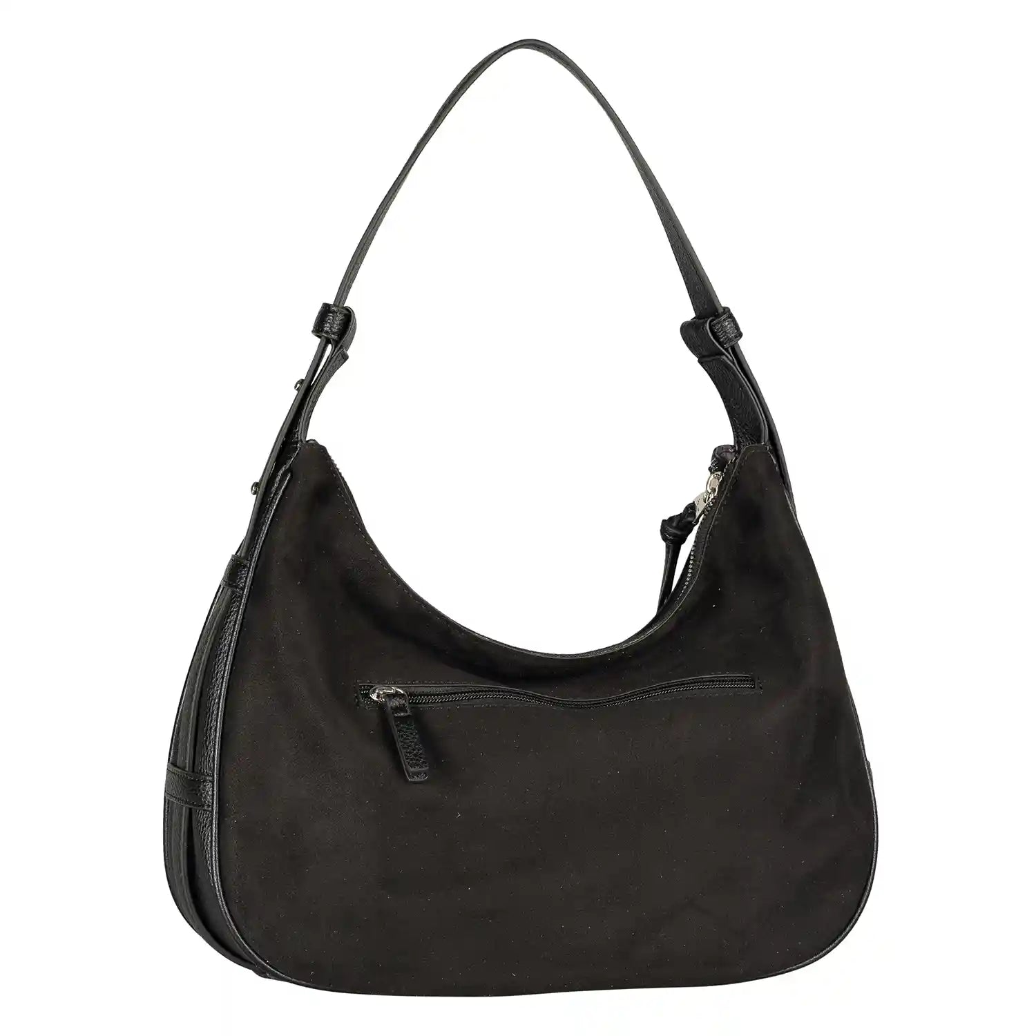 Rückansicht Tom Tailor Lysa Hobo Bag M 35 cm in Schwarz