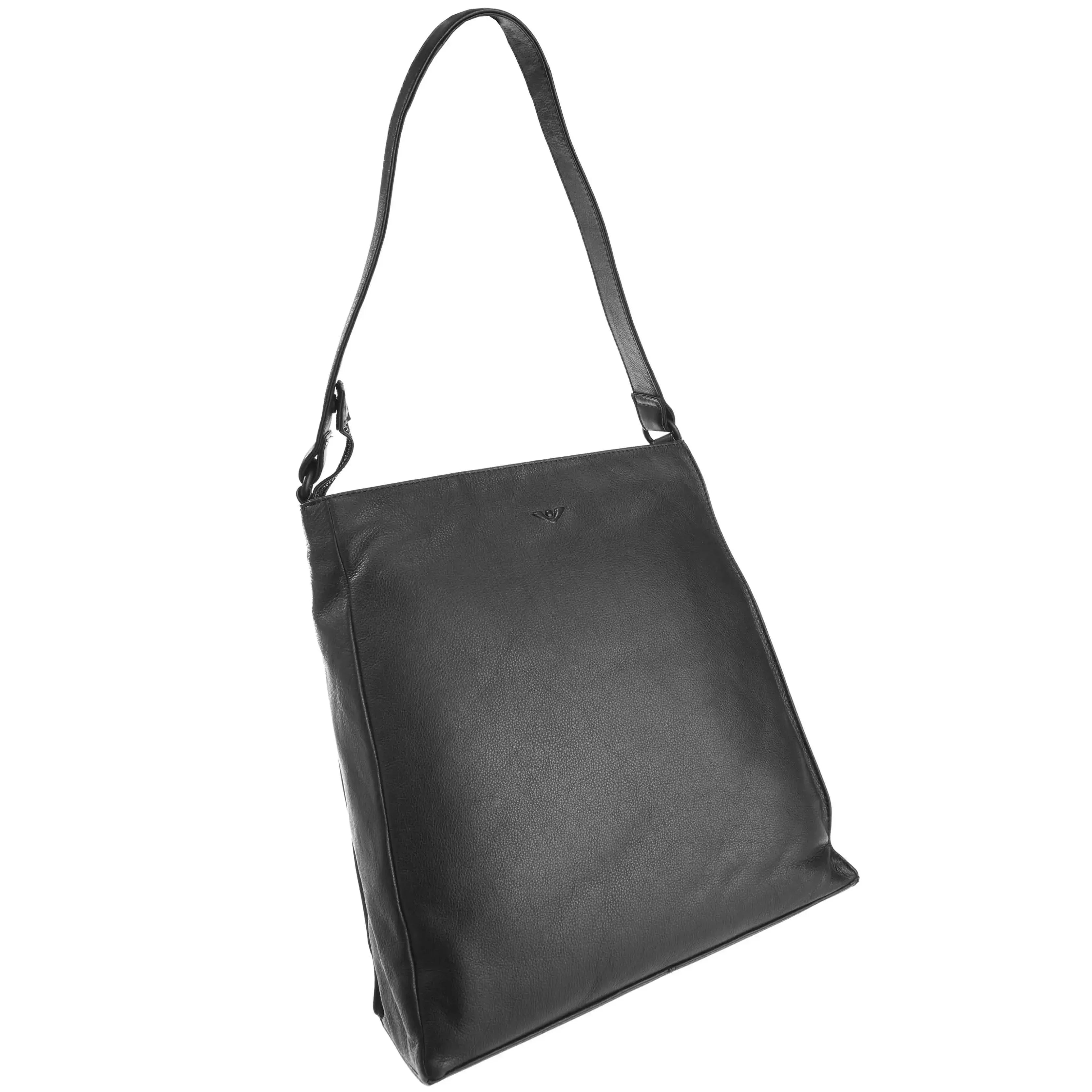 VOi-Design 4 Seasons Donata Schultertasche 35 cm - Schwarz