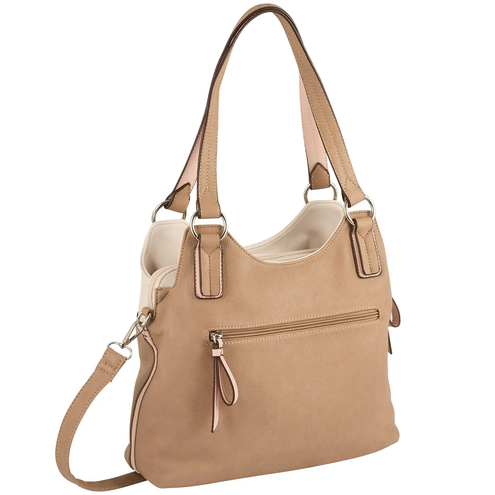 Tom Tailor Bags Jule Zip Shopper 33 cm - mixed cognac