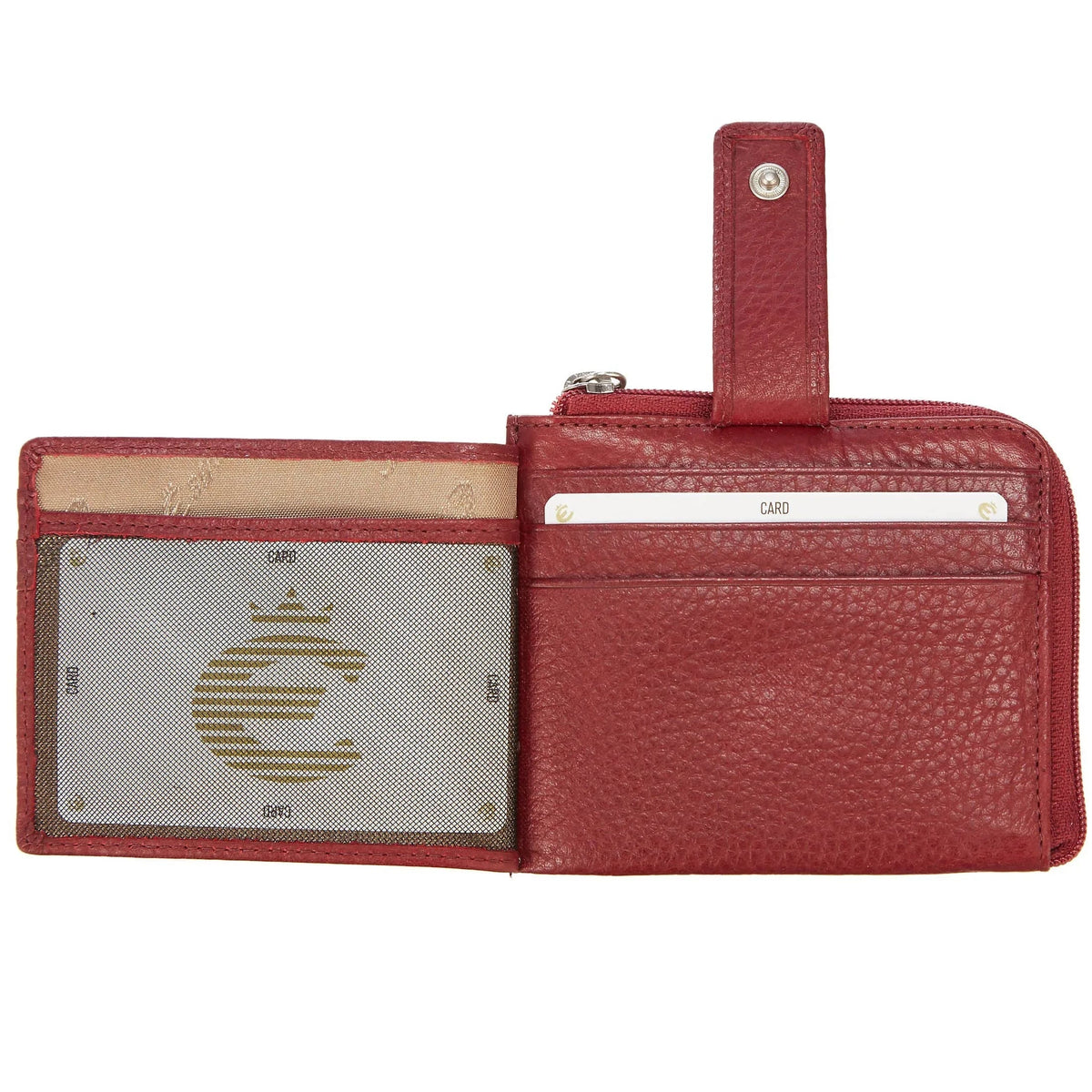 Esquire Oslo Texas Kreditkartenetui RFID 11 cm - schwarz