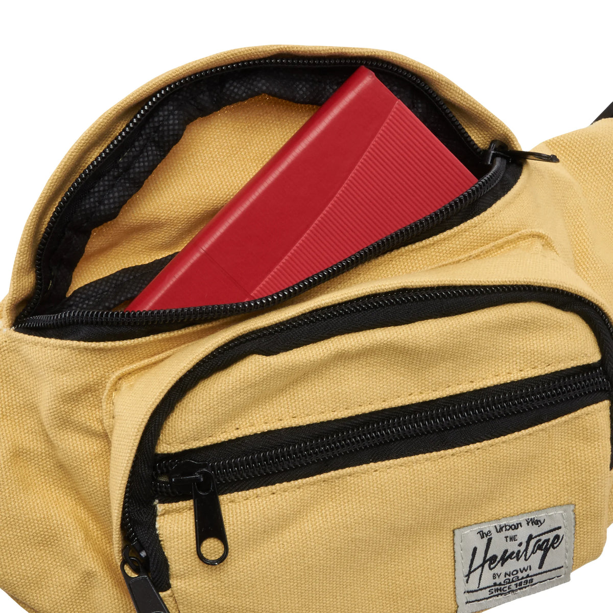 Nowi Heritage Gürteltasche 26 cm - bordeaux