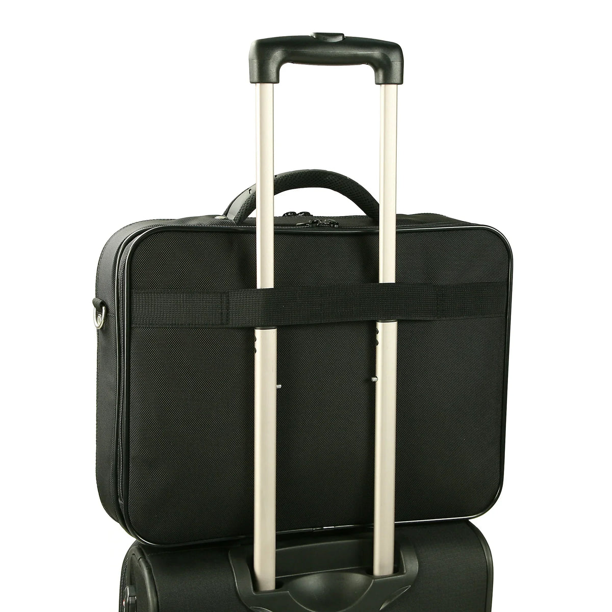 Dermata Business Aktentasche mit Laptopfach 44 cm - schwarz