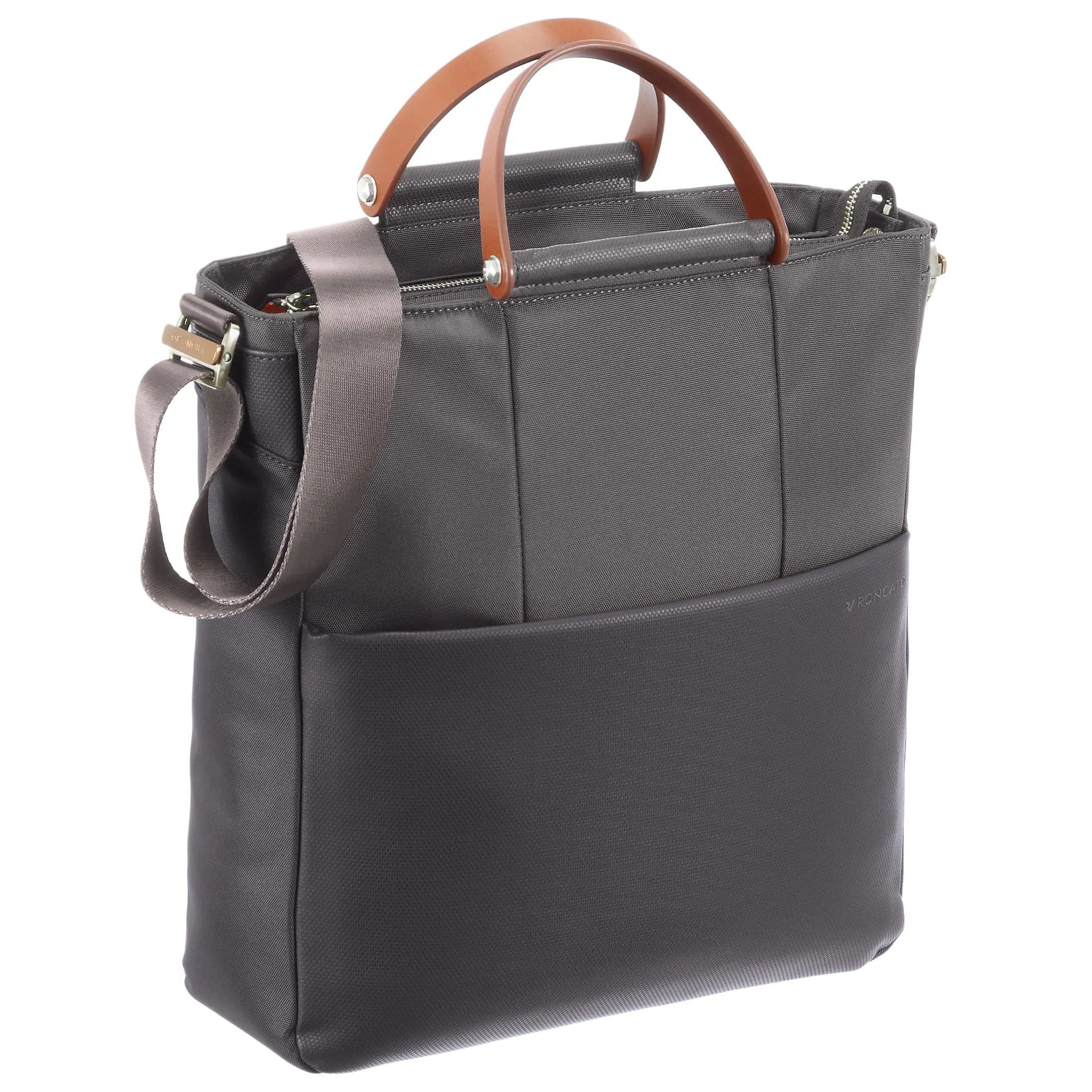 Roncato Wireless Shopper Umhängetasche 35 cm - antracite
