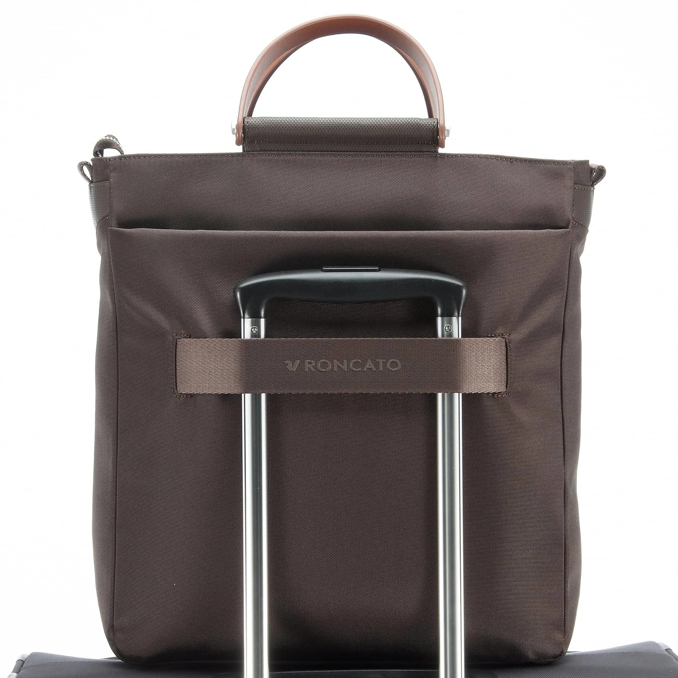 Roncato Wireless Shopper Umhängetasche 35 cm - antracite