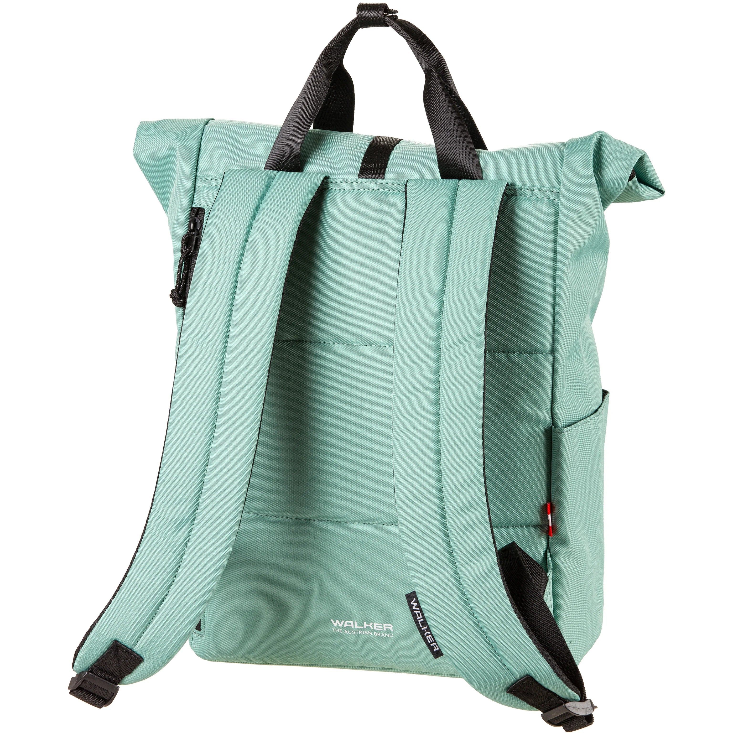 Walker Bags Roll Top Rucksack 38 cm - Black Melange