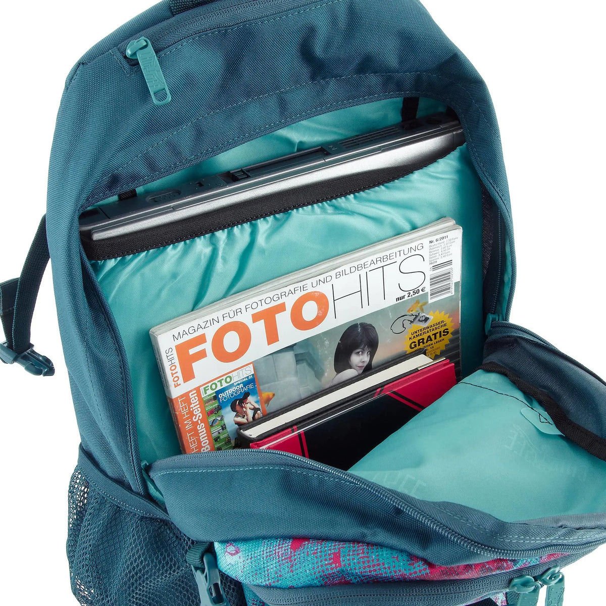 Chiemsee Sports & Travel Bags School Rucksack 49 cm - mega flow blue