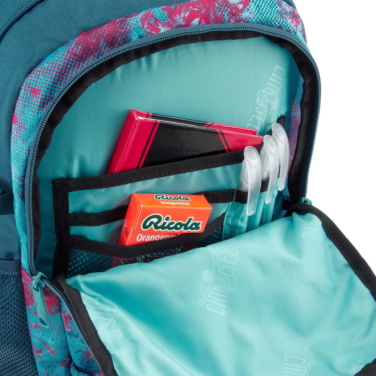 Chiemsee Sports & Travel Bags School Rucksack 49 cm - mega flow blue