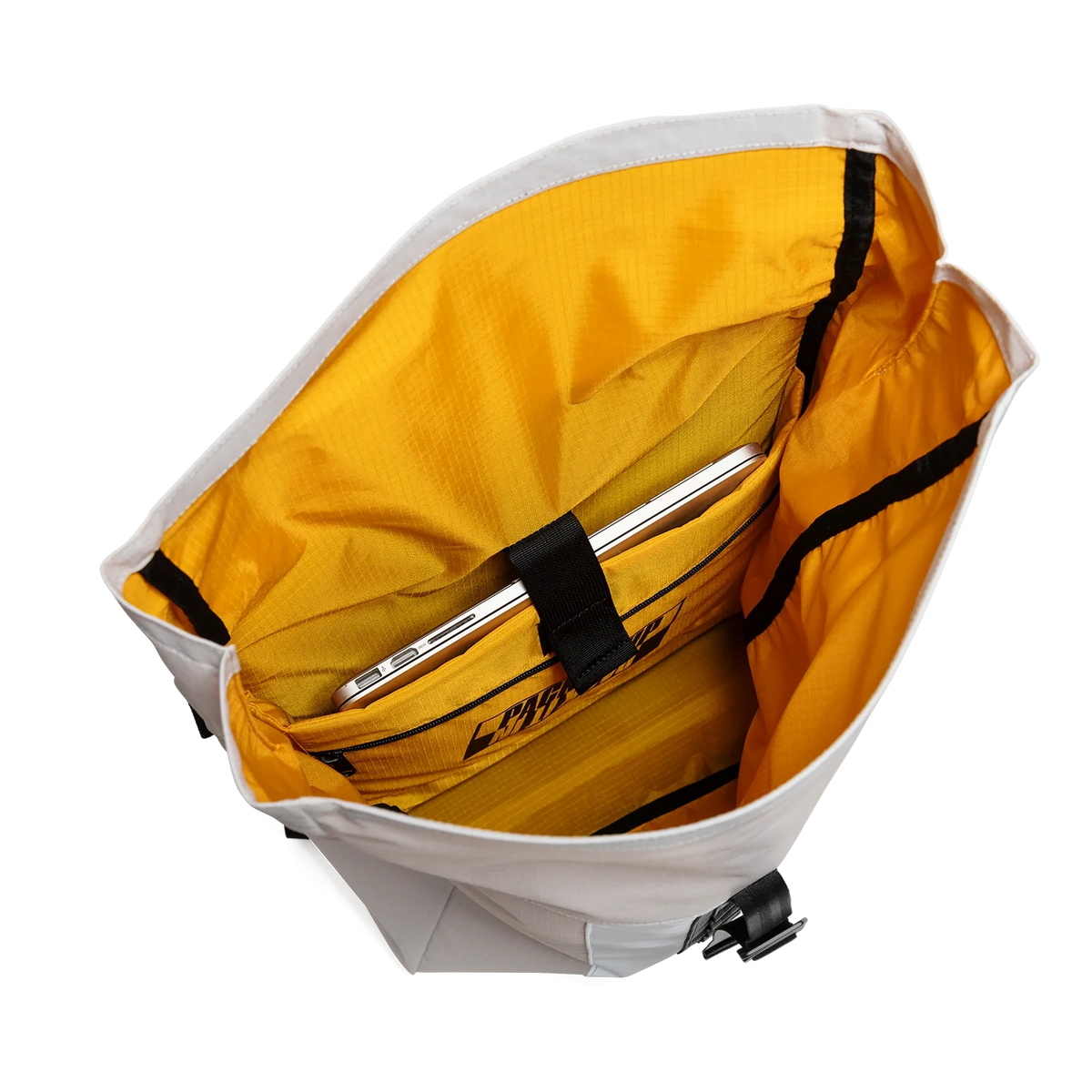 Capsuled Messenger Bag 47 cm - Volcanic Ash