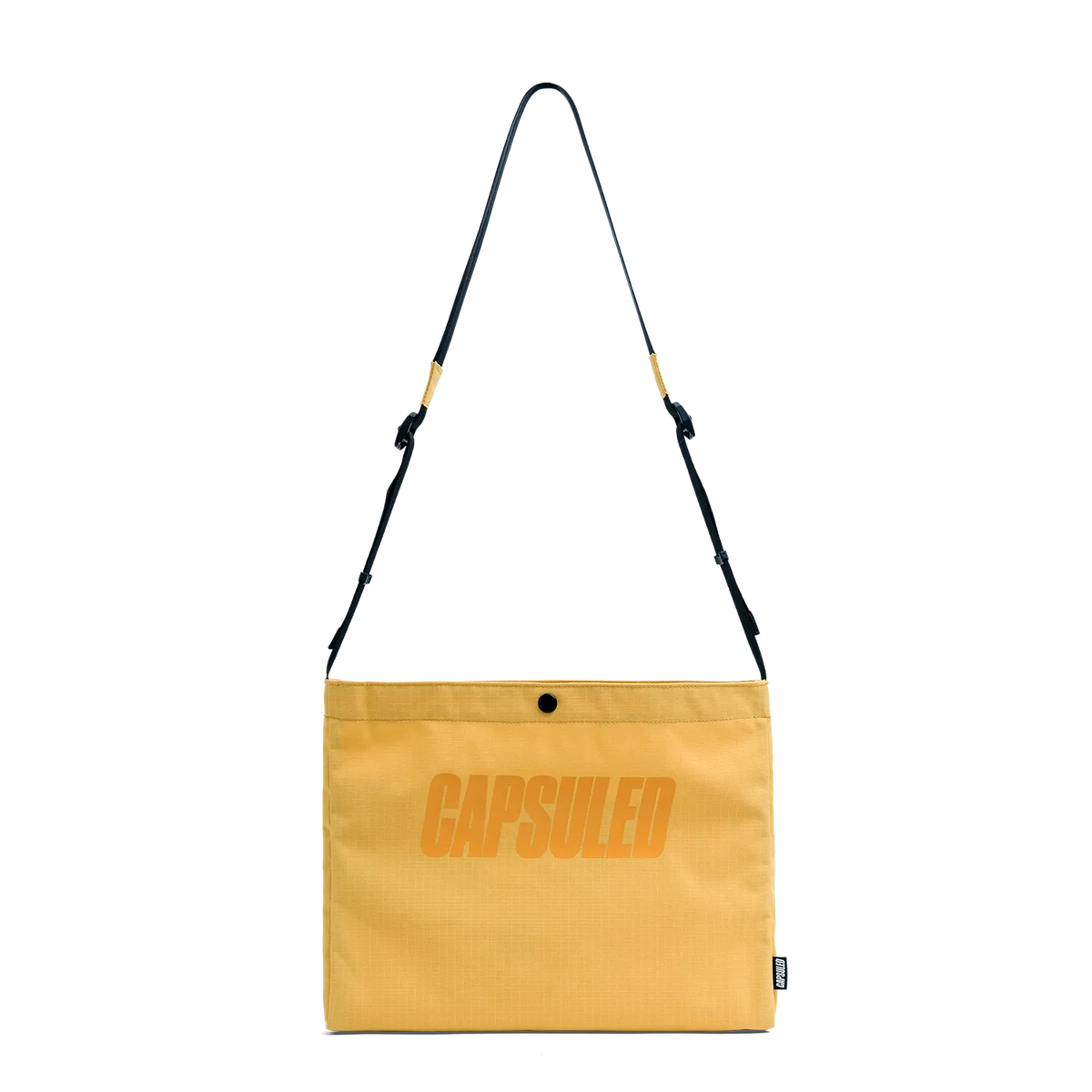 Capsuled Musette Umhängetasche 36 cm - Orange Rust