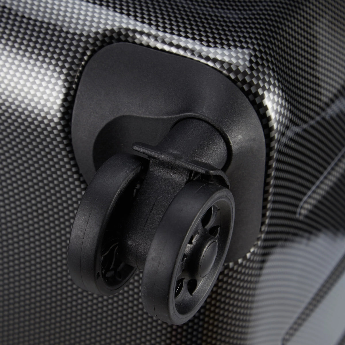 Check In London 2.0 4-Rollen-Trolley 75 cm - Carbon Schwarz, Detailansicht einzelne Rolle