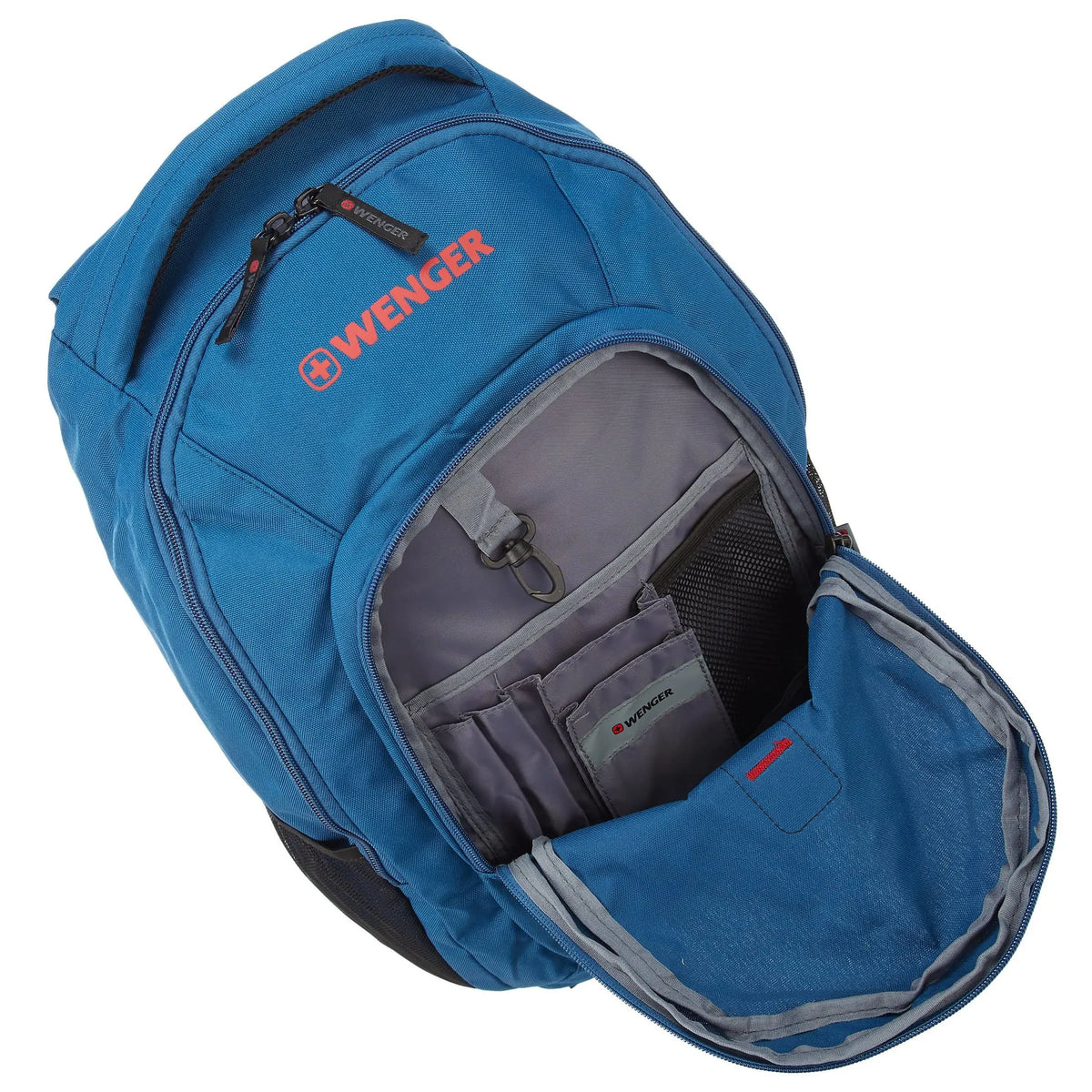 Wenger Business Mars Laptop-Rucksack 16 Zoll 46 cm - Teal / Red