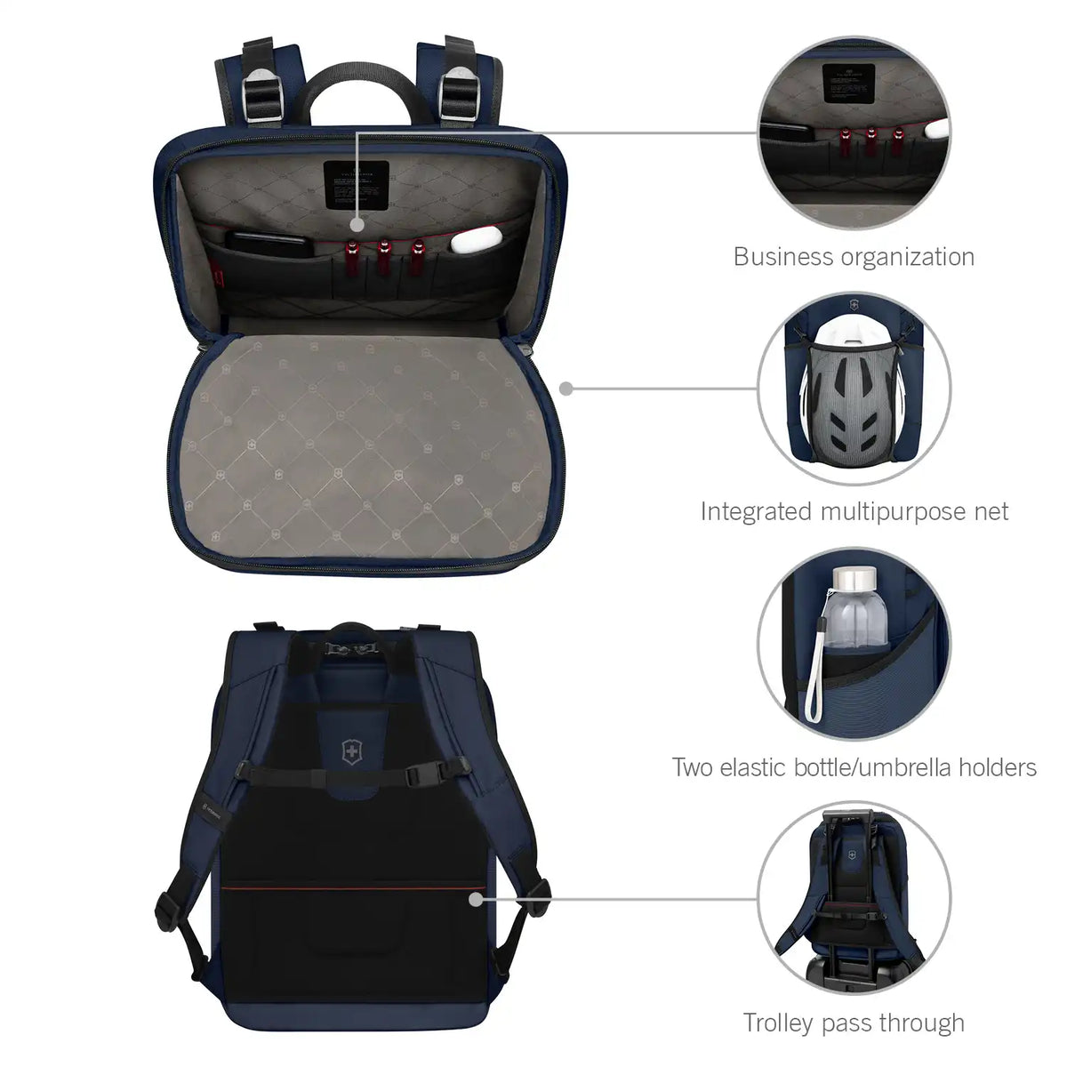 Victorinox Altmont Modern Commuter Backpack 47 cm - Navy Blue