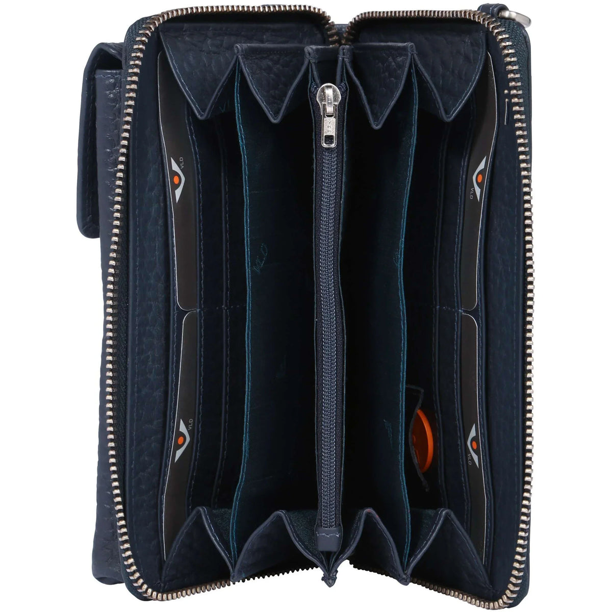 VOi-Design Hirsch Bonita Handybörse 19 cm - Blau