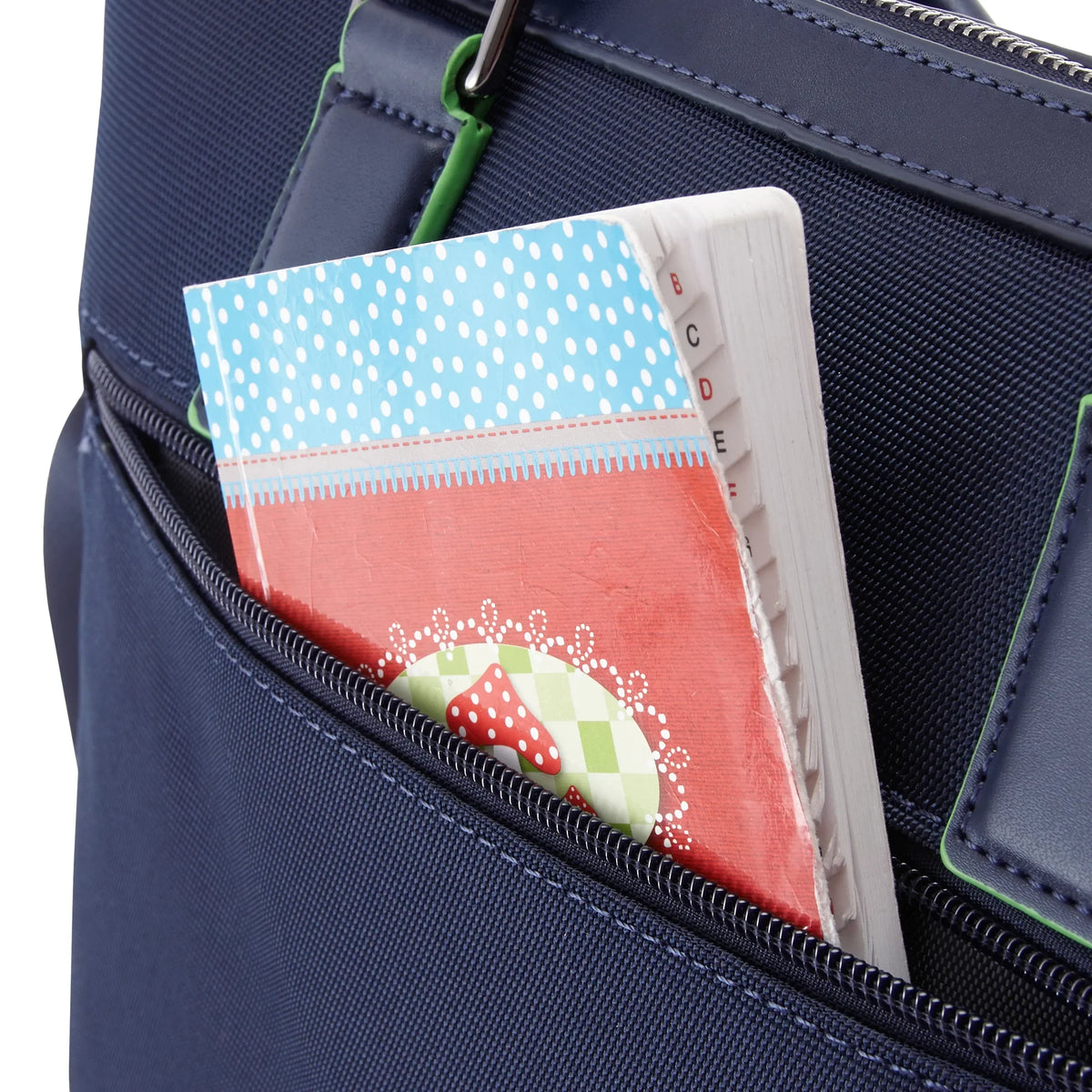 Y NOT? Business Schultertasche mit Laptopfach 33 cm - blue navy