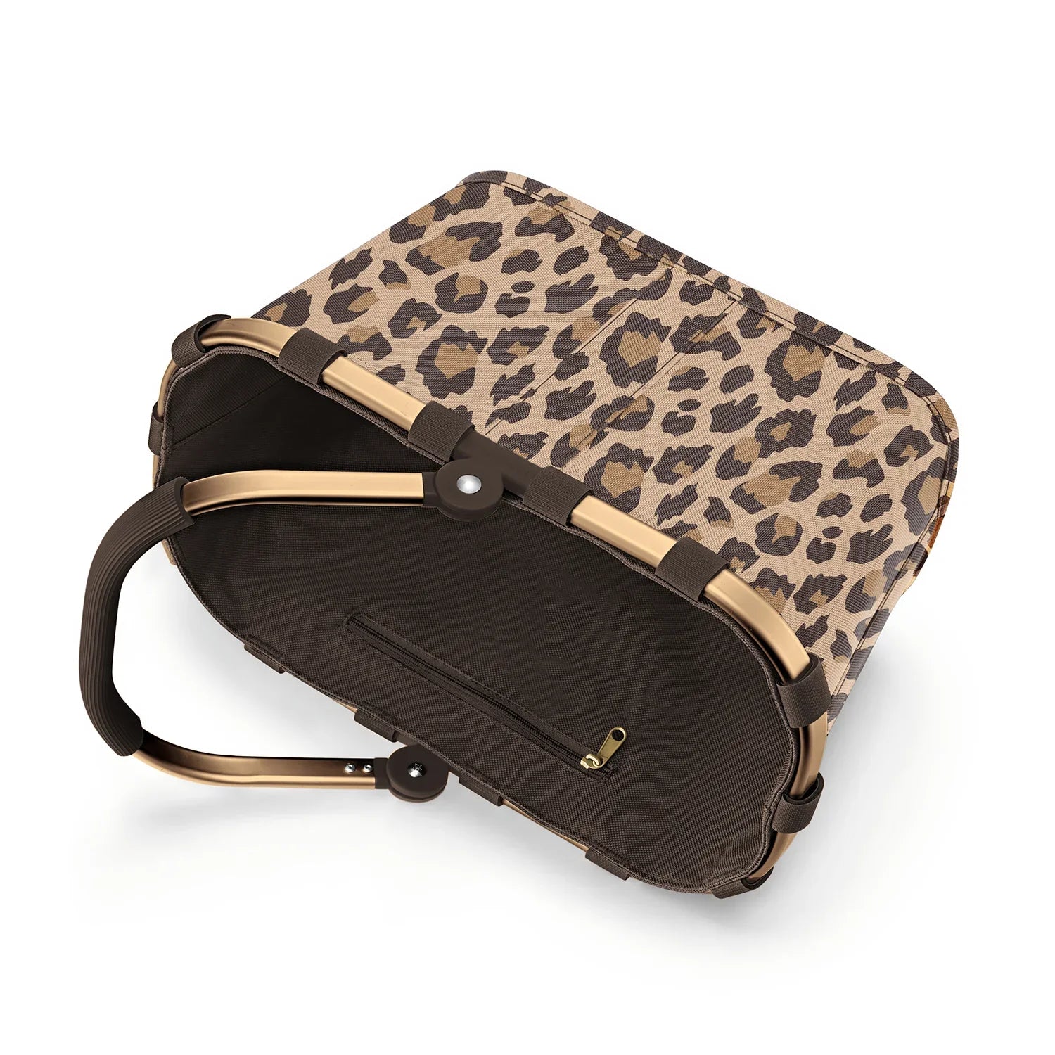Reisenthel Shopping Carrybag XS Kinder-Einkaufskorb 33 cm - Frame Leo Macchiato