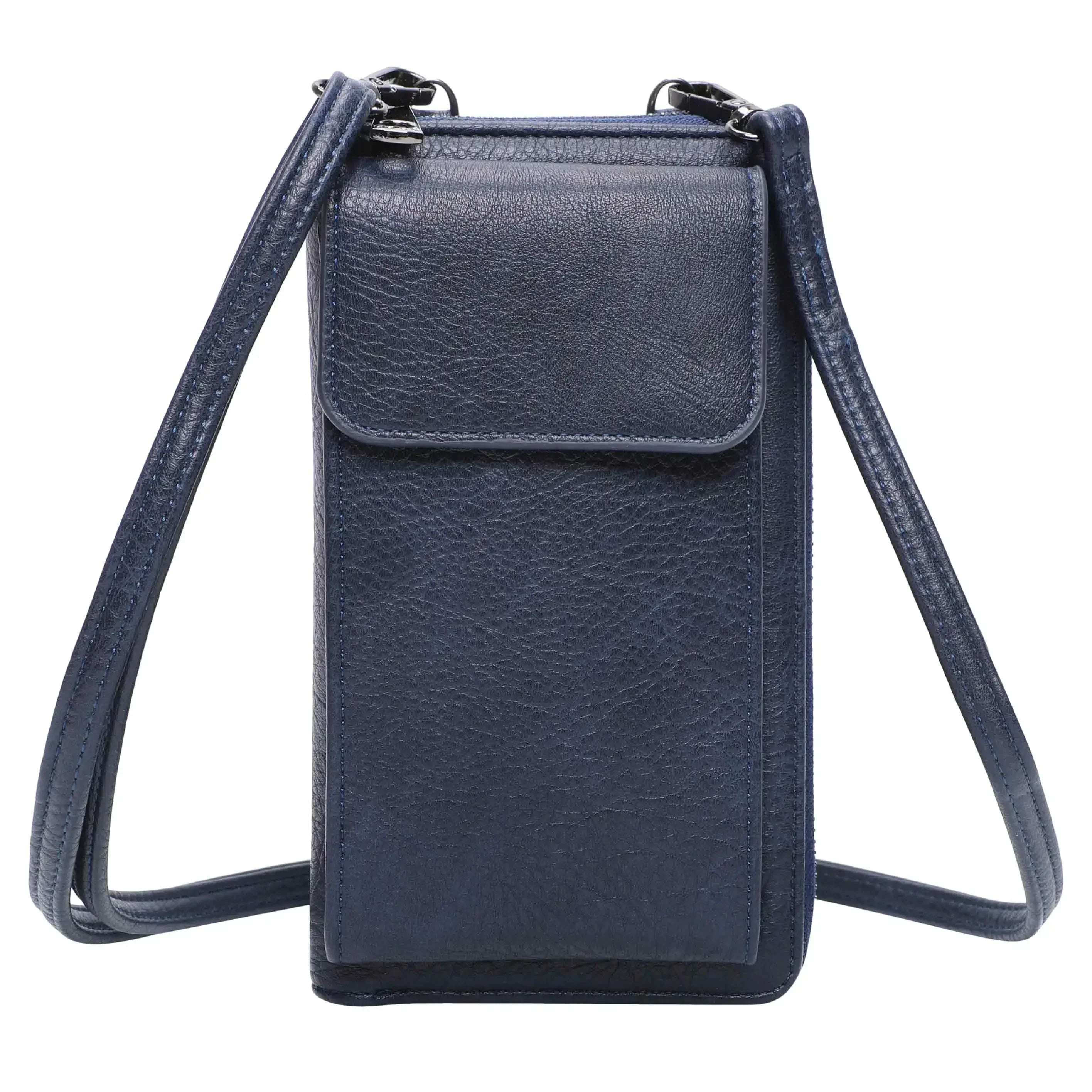 CASAdiNOVA Handytasche Ida 20 cm - Dunkelblau