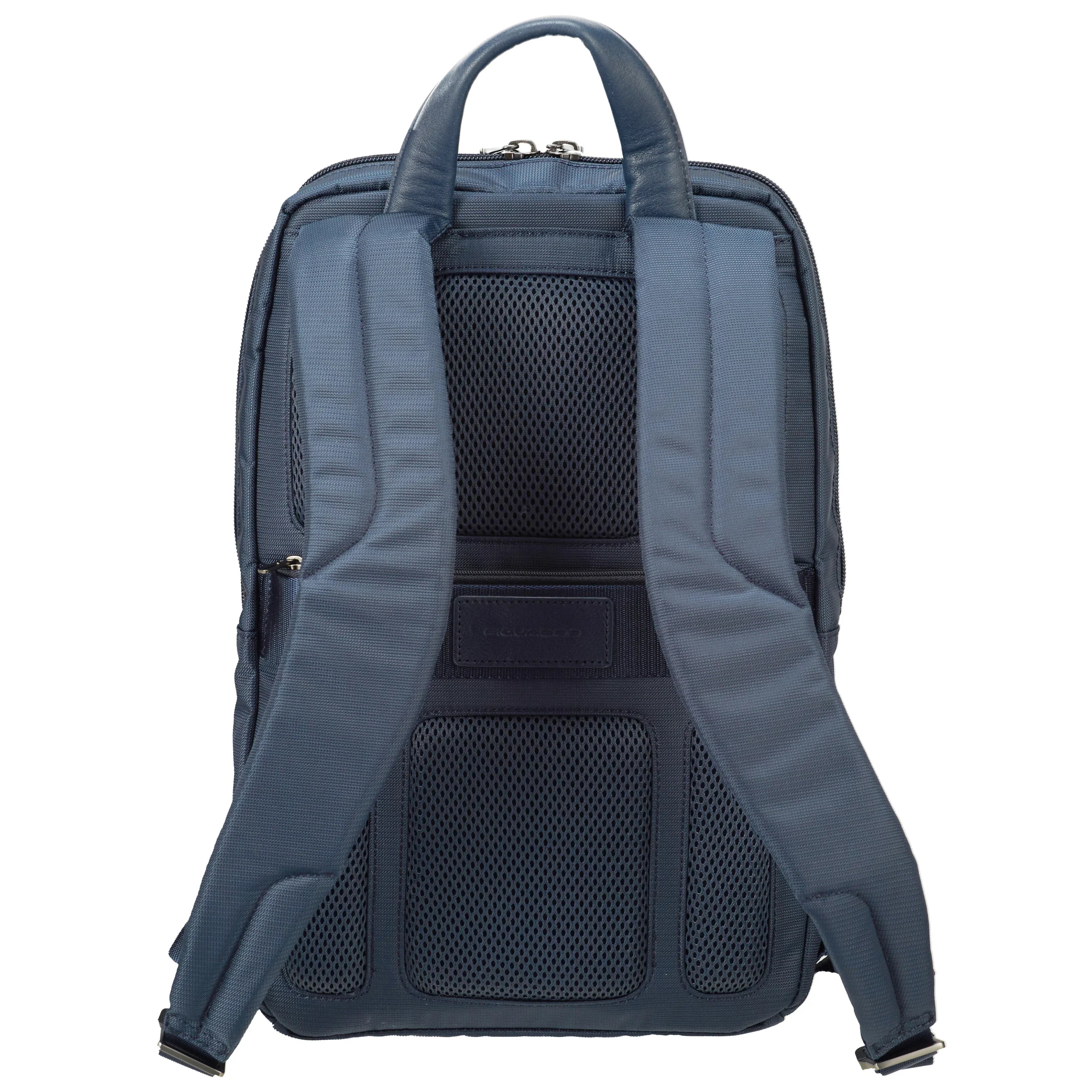 Piquadro Macbeth Laptop-Rucksack 36 cm - Black