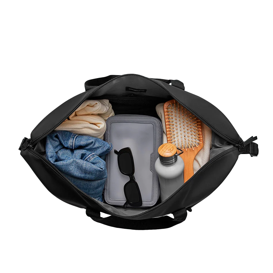 Innenansicht Gaston Luga Däsh Weekender S – elegante kleine Reisetasche mit viel Stauraum