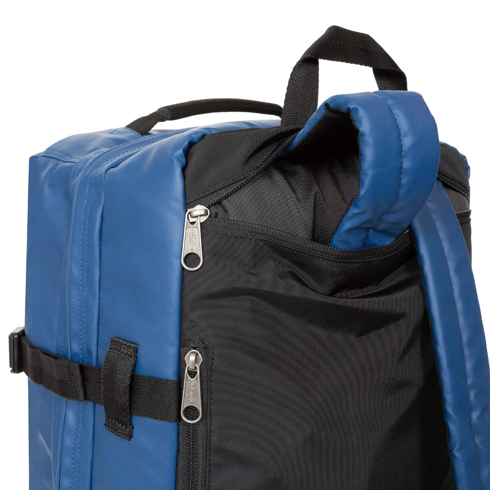 Detailbild von verstaubaren Rucksackriemen
