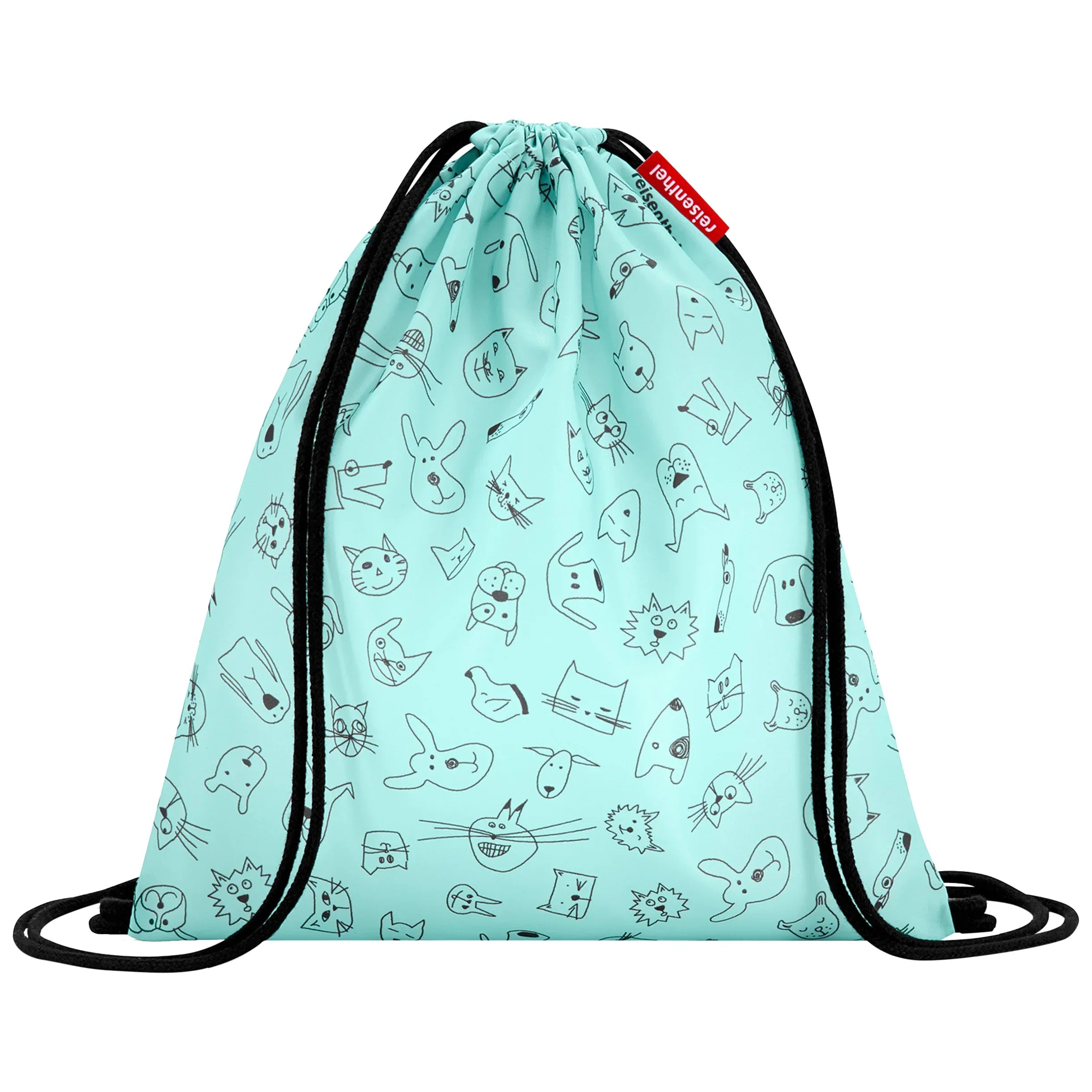 Reisenthel Kids Mysack Sportbeutel 34 cm - cats and dogs mint