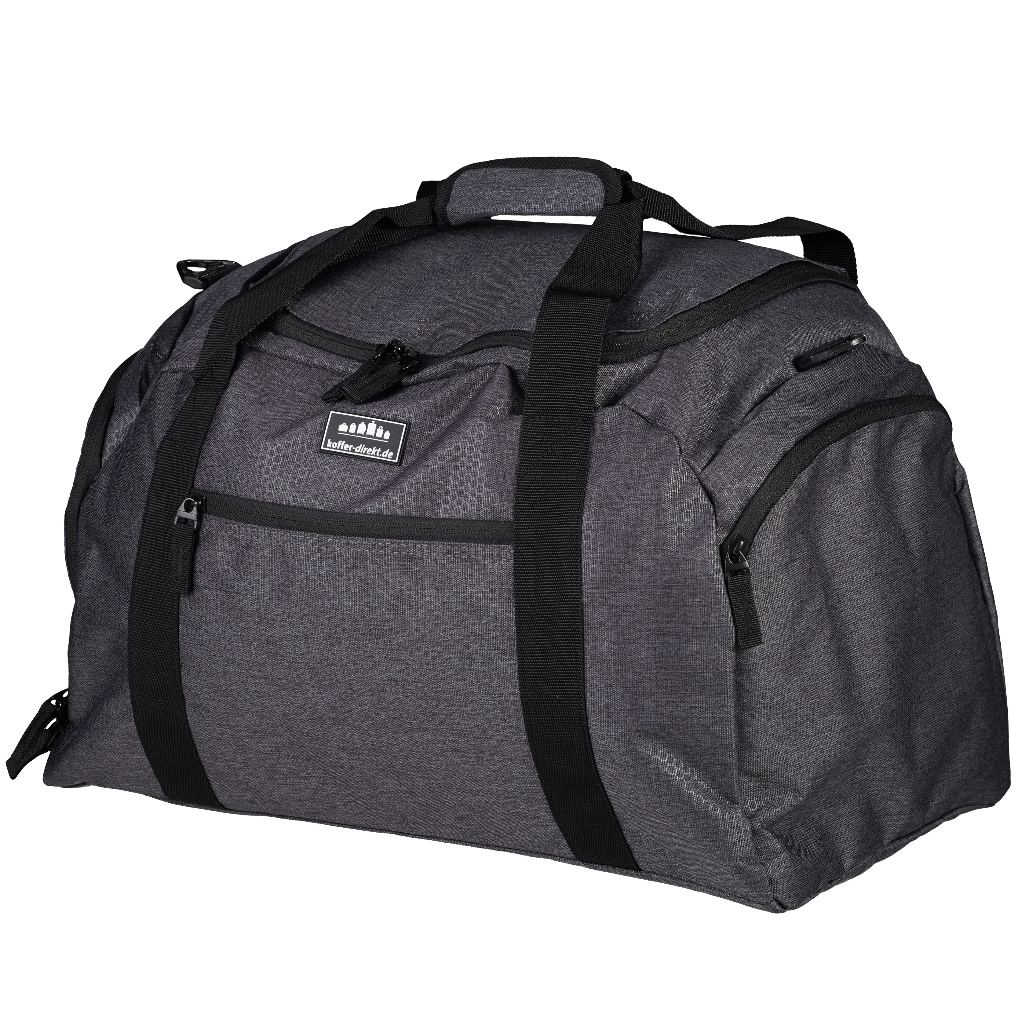koffer-direkt.de Two Travel II Reisetasche 50 cm - grey bee
