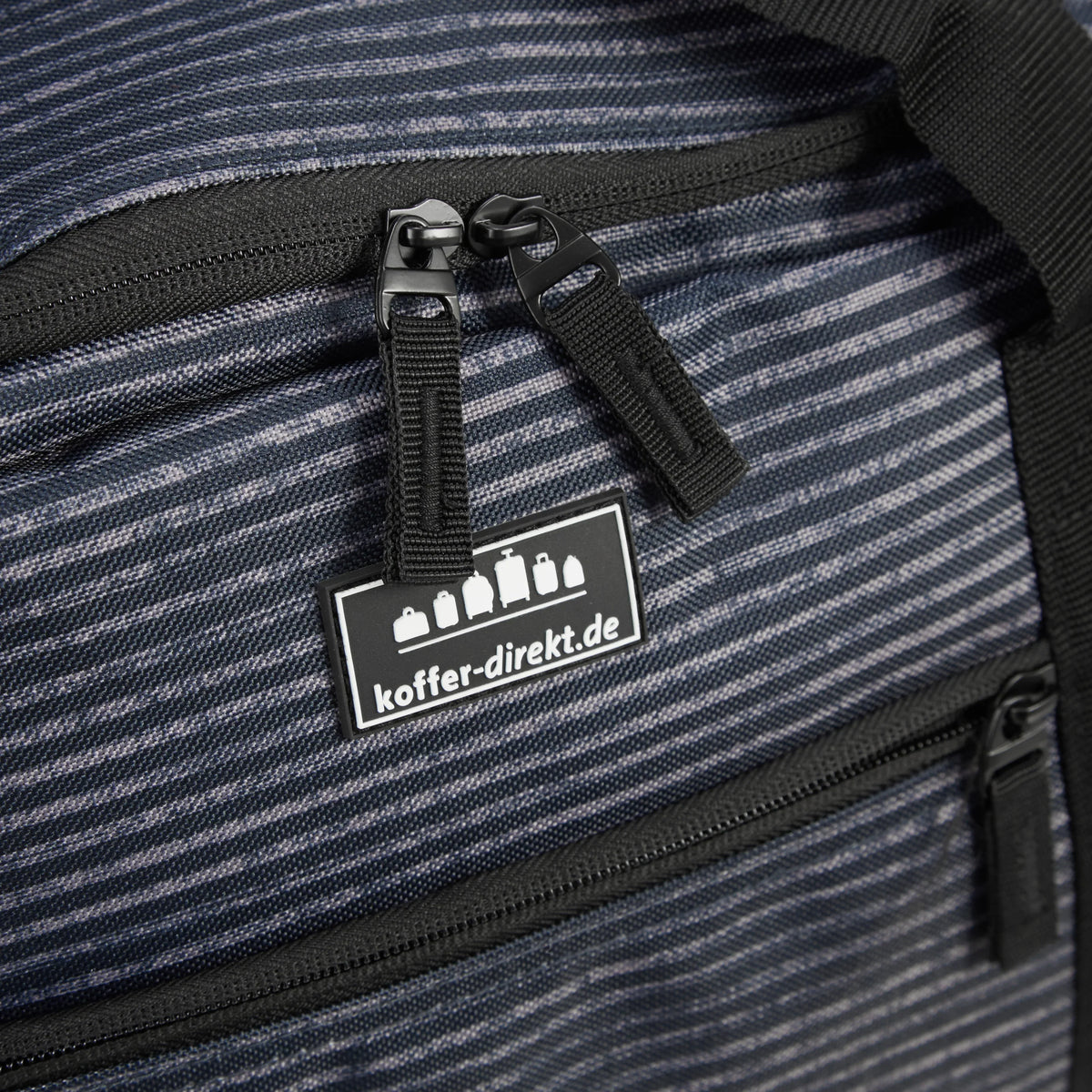 koffer-direkt.de Two Travel II Reisetasche 46 cm - grey bee