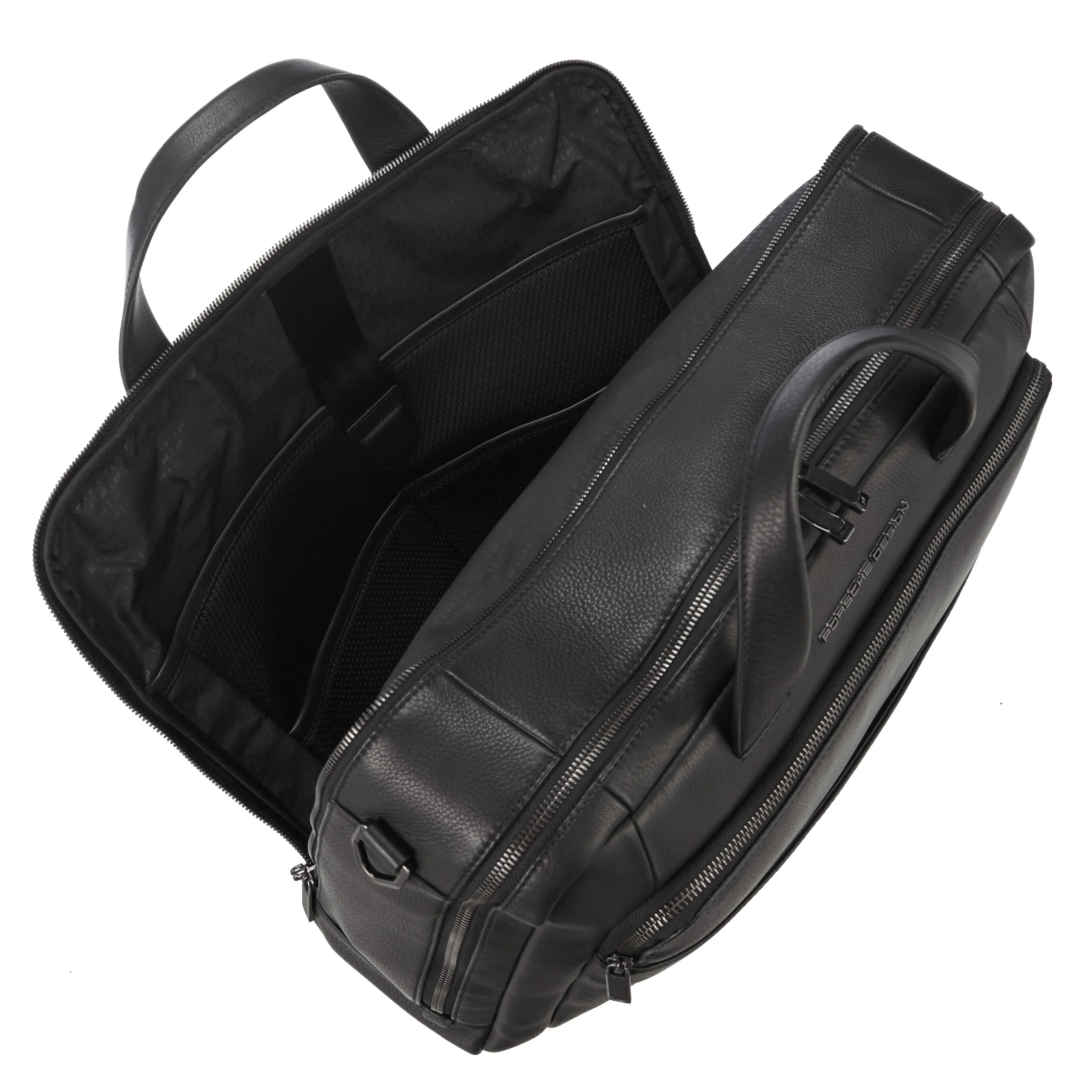 Porsche Design Roadster Leather Briefbag M 43 cm - Black