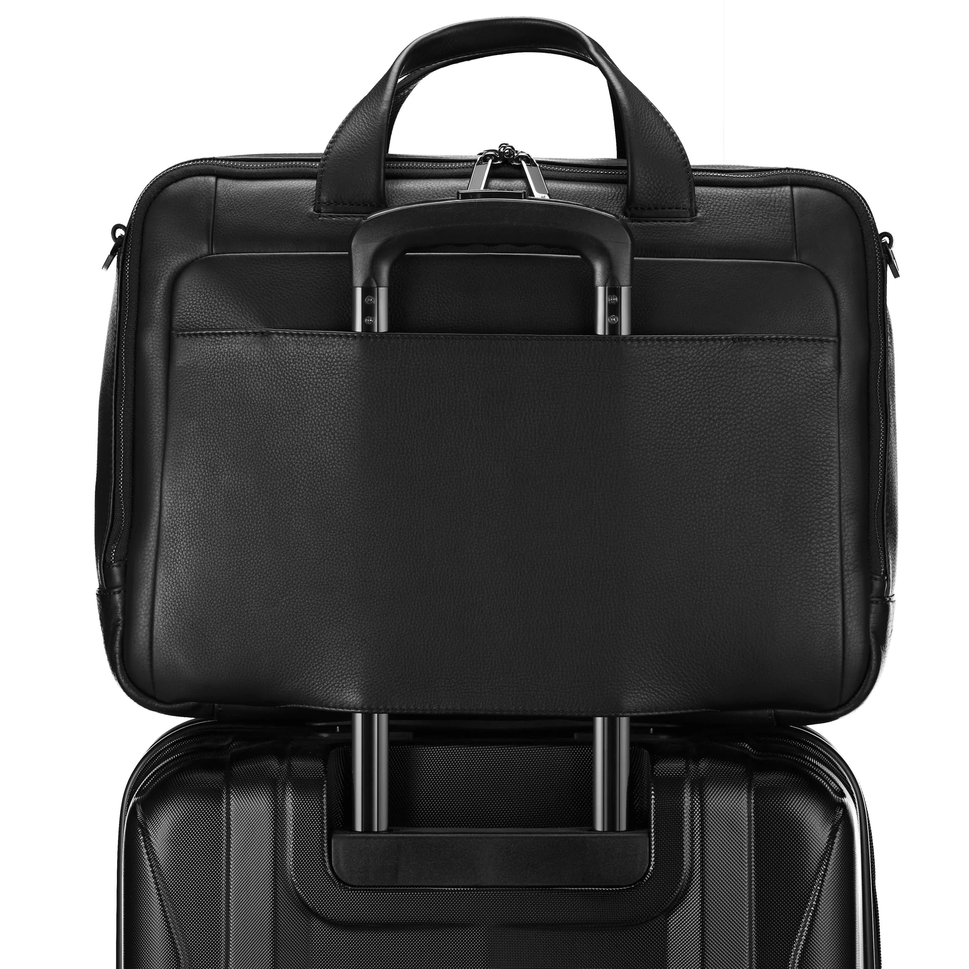 Porsche Design Roadster Leather Briefbag M 43 cm - Black