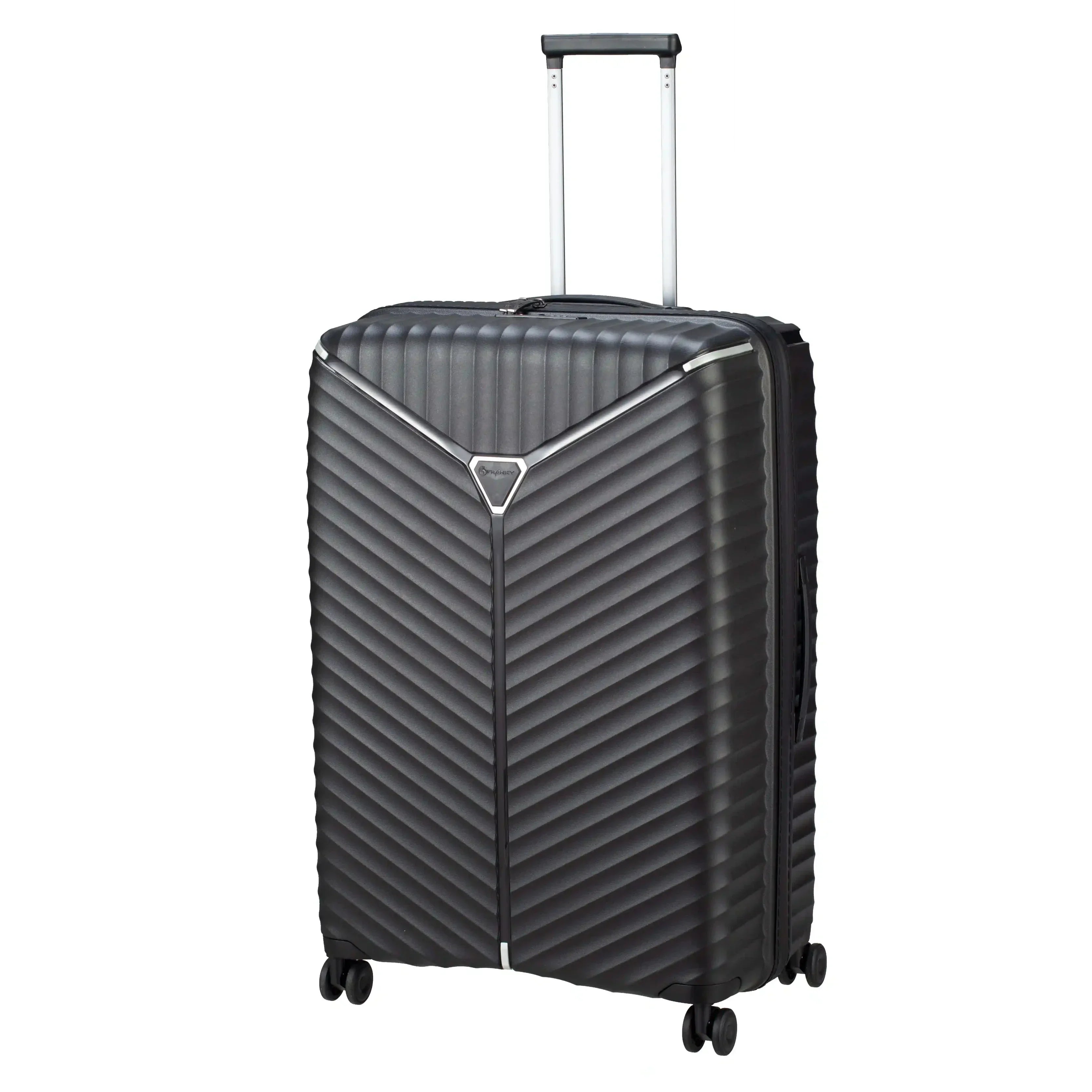 Franky PP13 Flight Lite II 4-Rollen Trolley 76 cm - Black