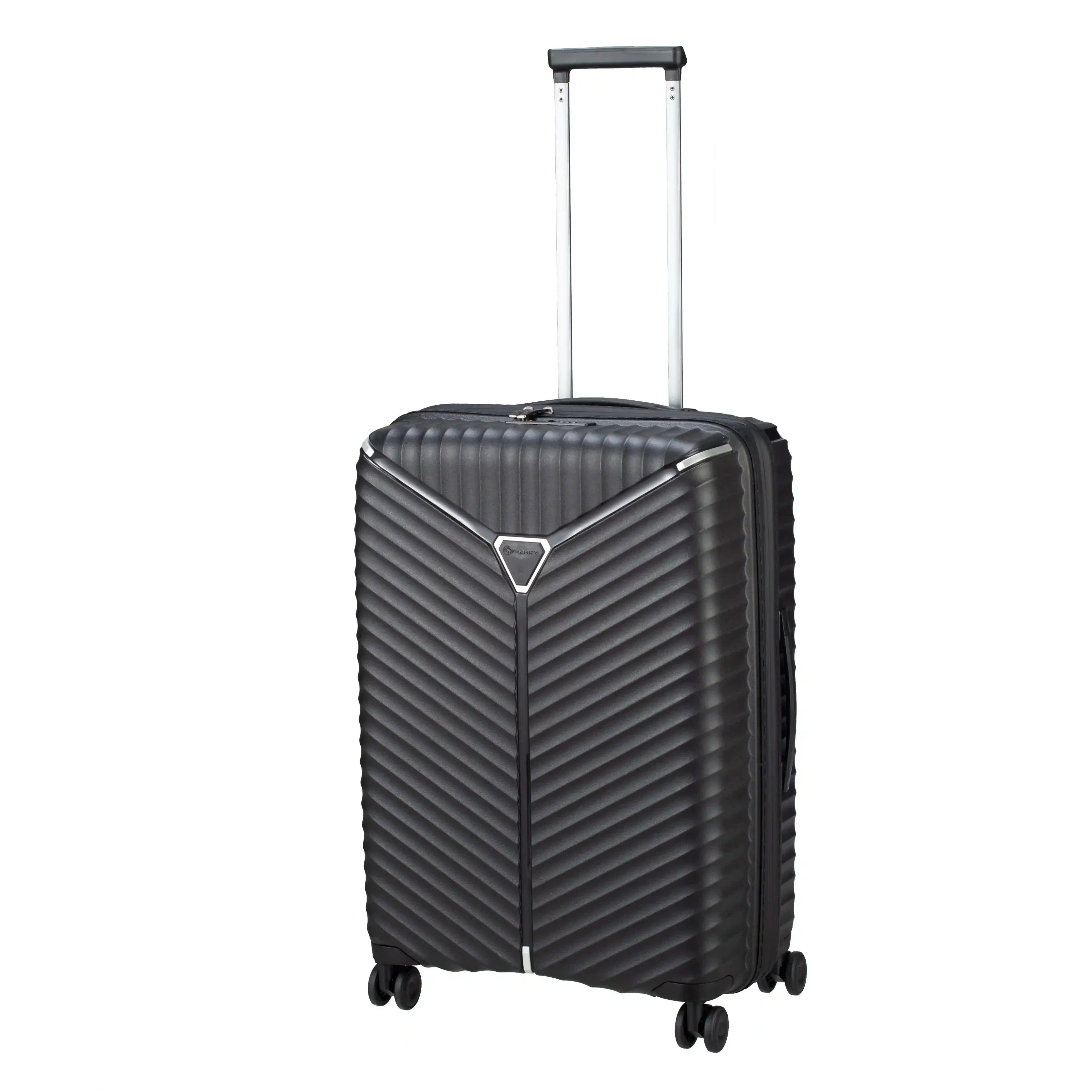 Franky PP13 Flight Lite II 4-Rollen Trolley 66 cm - Black