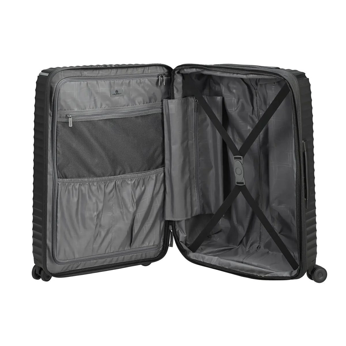 Franky Flight Lite II 4-Rollen Trolley Set L/M/S - Black
