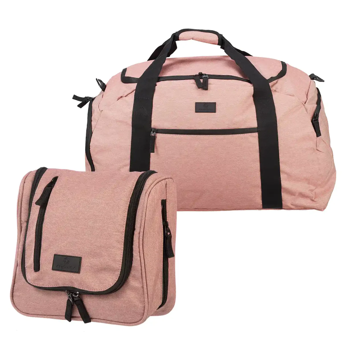 koffer - direkt.de Set L Kulturtasche + Reisetasche L - Rose koffer - direkt.de - koffer - direkt.de