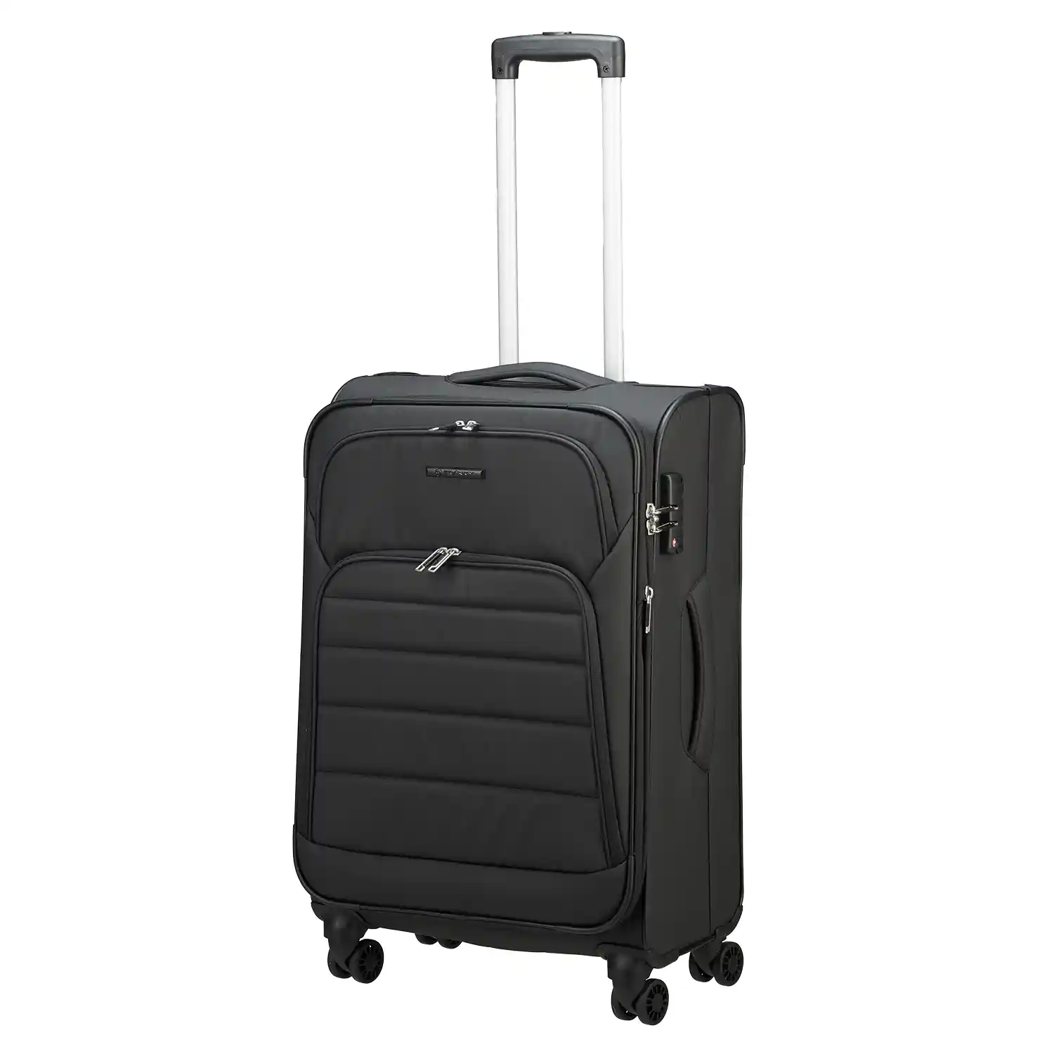 Franky T1-B 4-Rollen Trolley 65 cm - Black