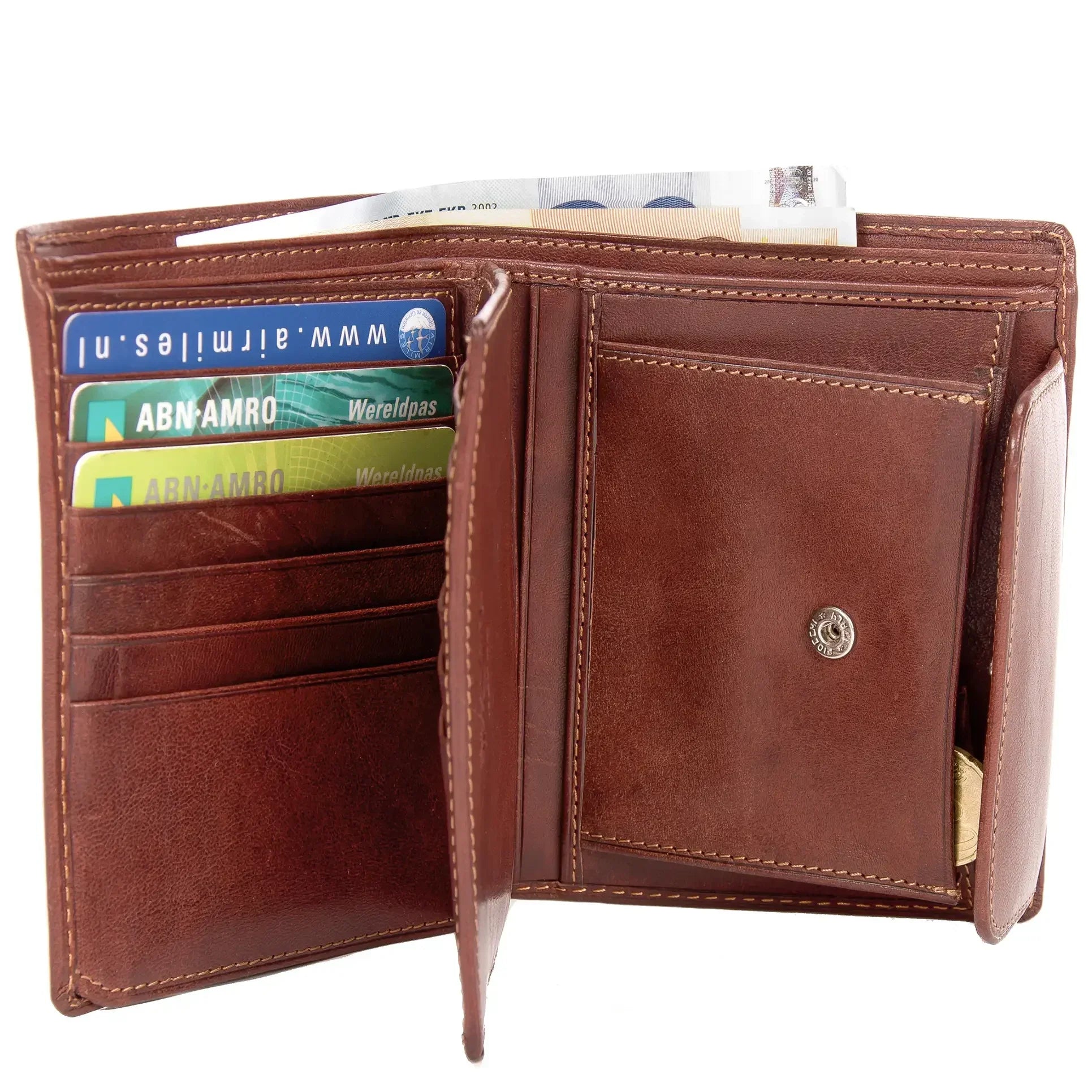 Tony Perotti Furbo Billfold Börse 13 cm - Schwarz