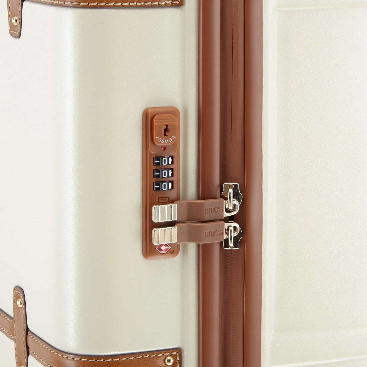 Brics Bellagio 4-Rollen-Kabinentrolley 55 cm - cream
