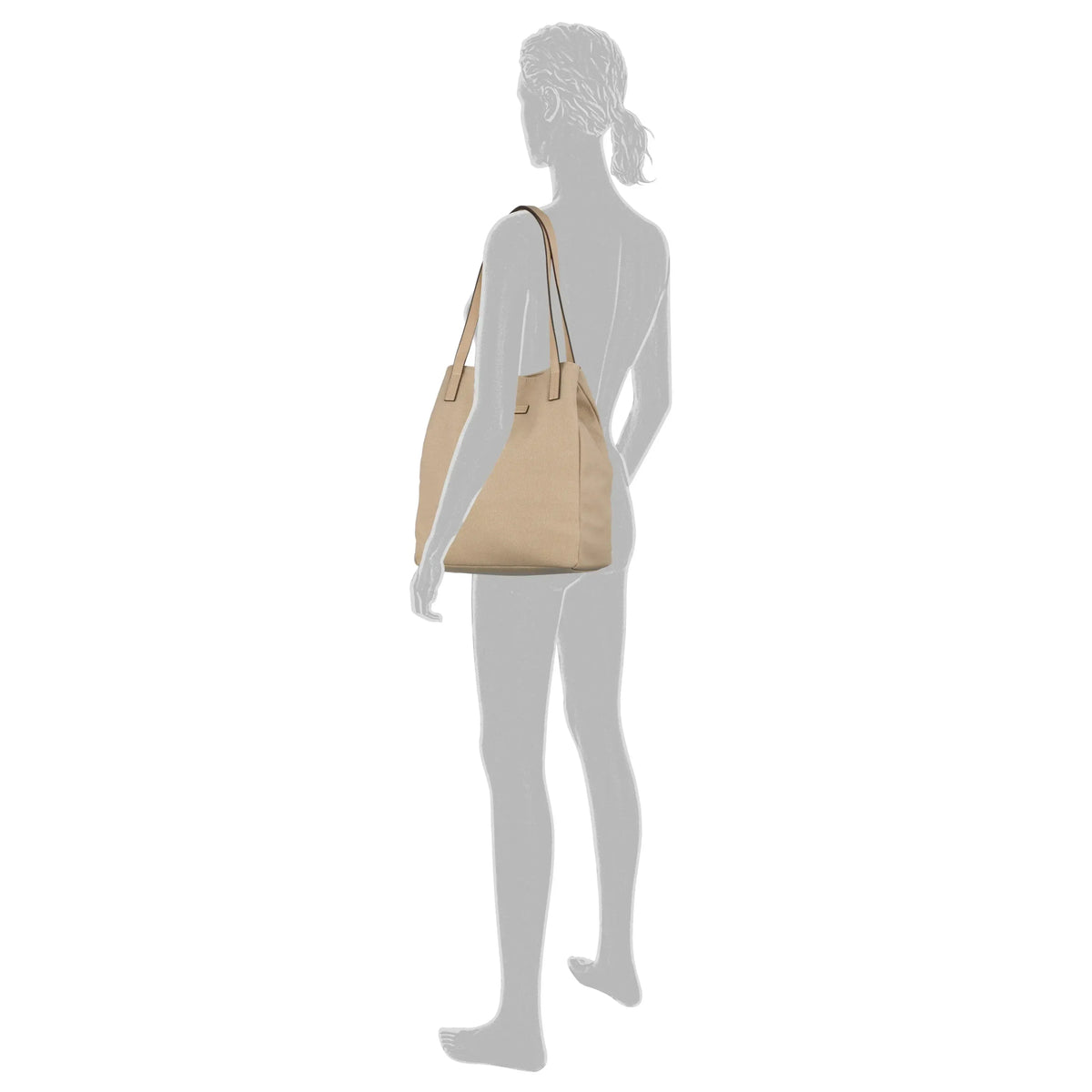 Tom Tailor Denim Arona Special Shopper L 34 cm - light blue