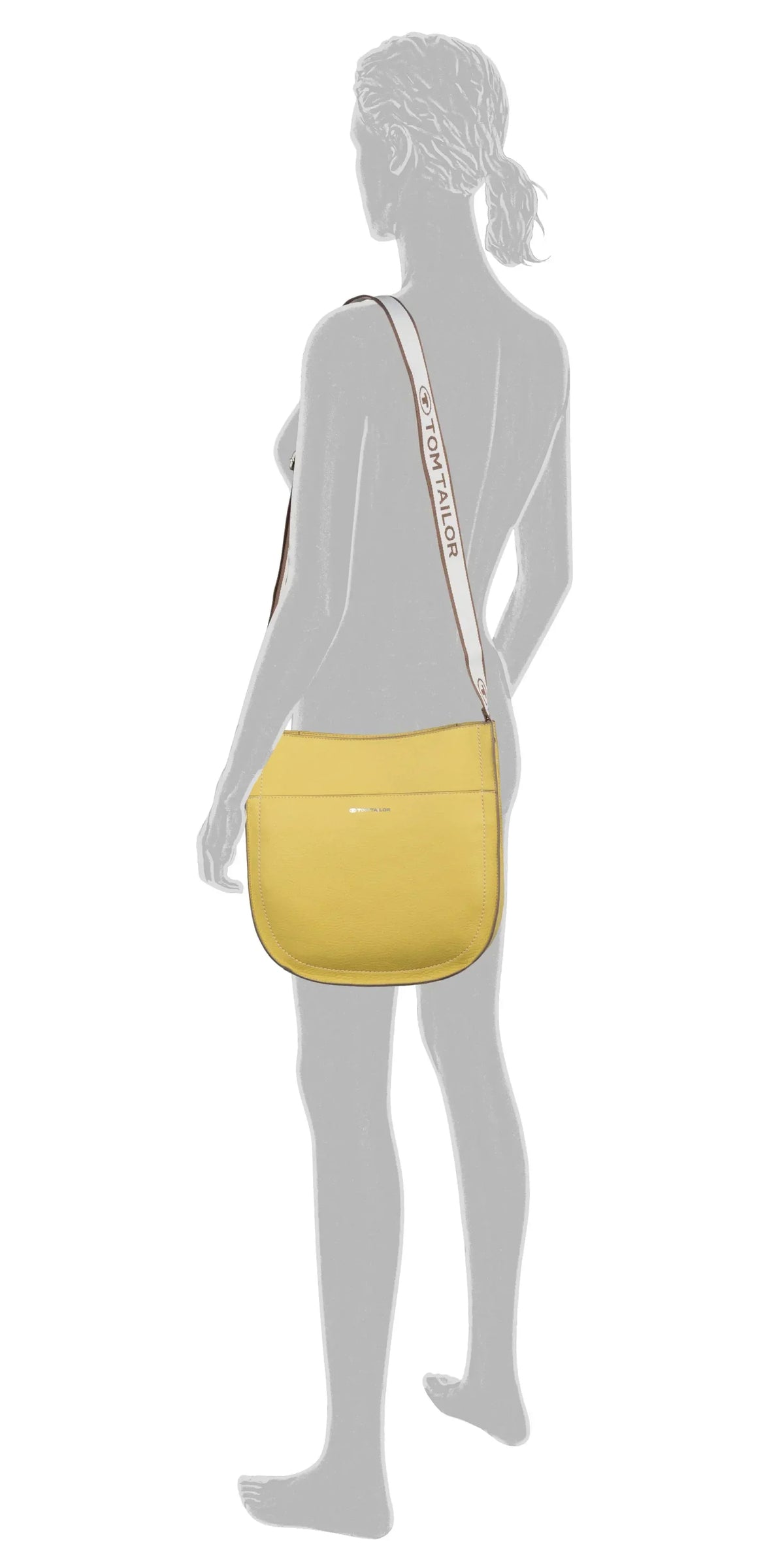Tom Tailor Arlene Cross Bag L 32 cm - charcoal