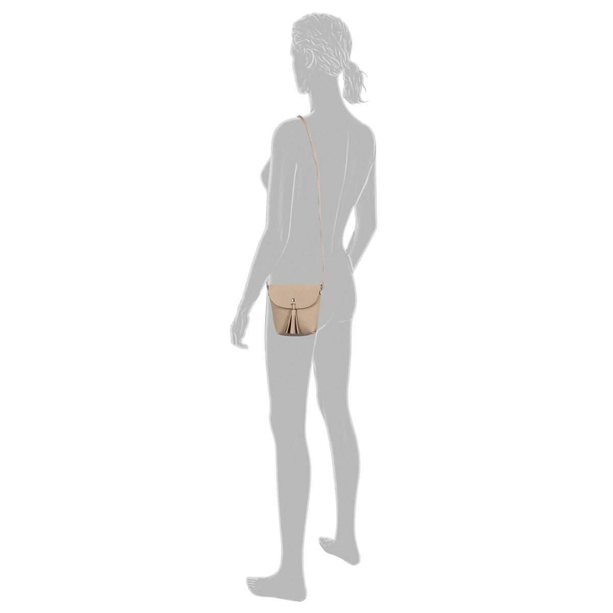 Tom Tailor Denim Ida Special Flap Bag S 17 cm - light blue