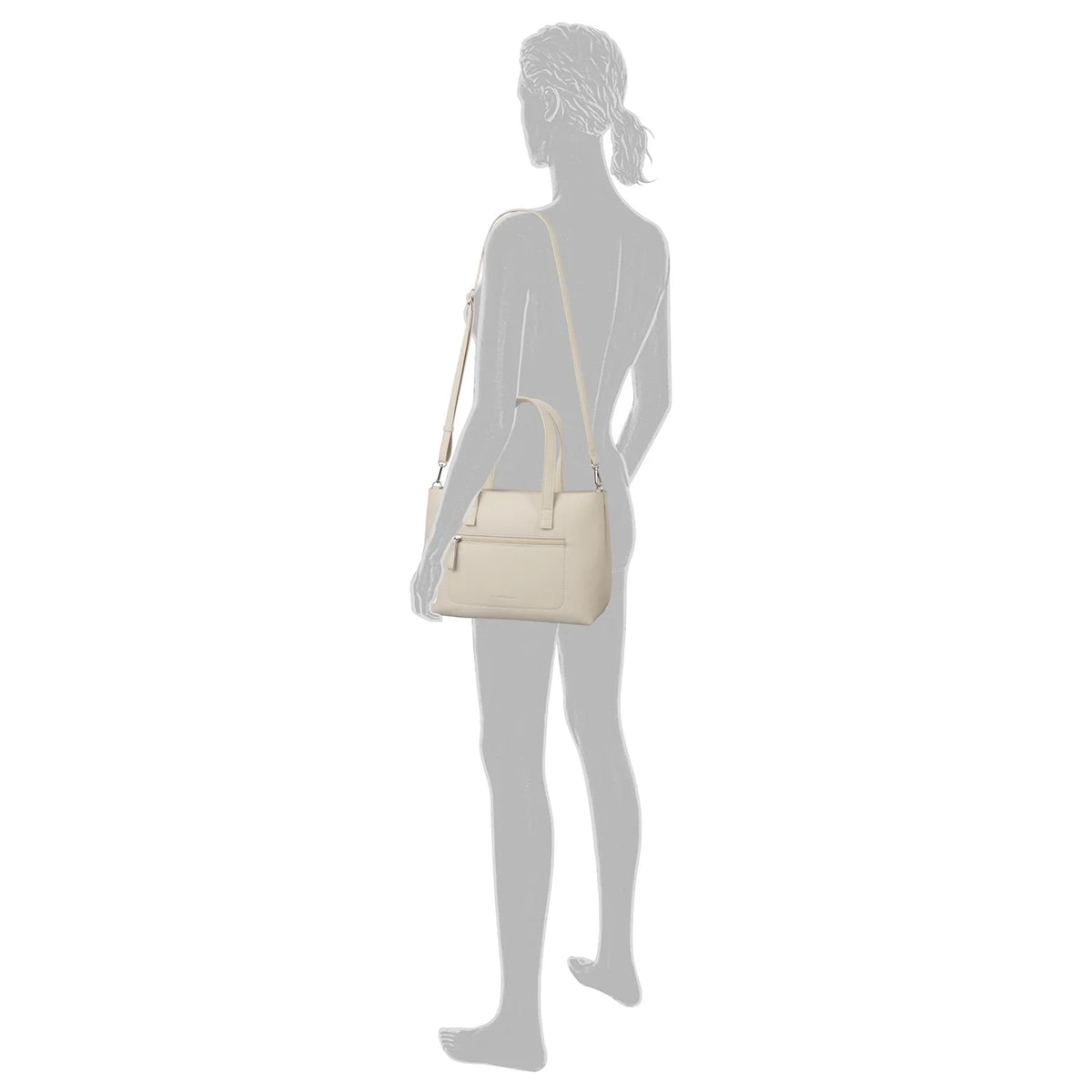 Tom Tailor Elis Zip Shopper M 35 cm - Dark Grey