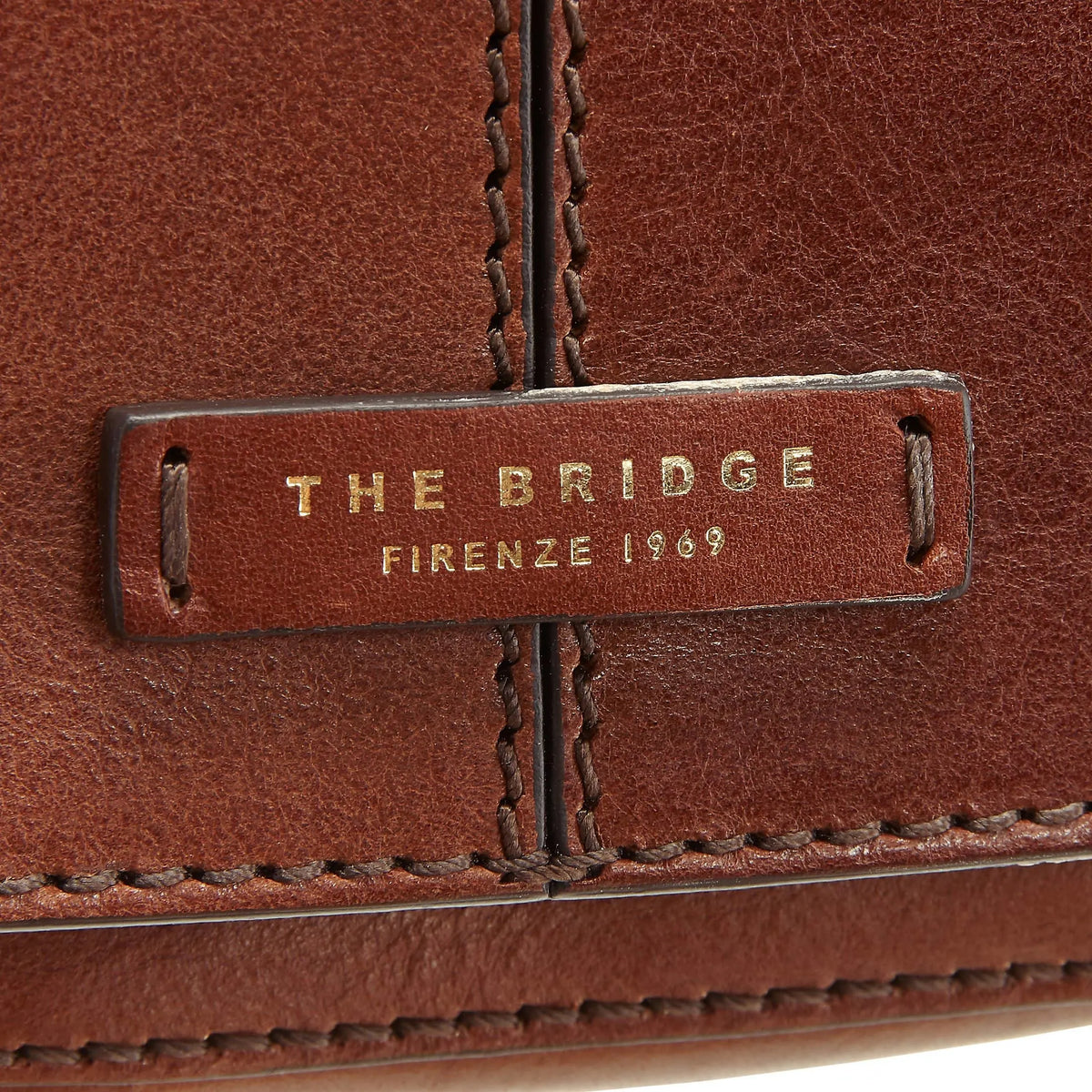 The Bridge Faentina Schultertasche 29 cm - rosso ribes